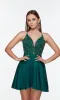 Formal Dress: 3112. Short, Plunging Neckline, A-line sold by Alyce Paris