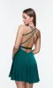 Formal Dress: 3112. Short, Plunging Neckline, A-line sold by Alyce Paris