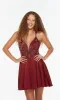 Formal Dress: 3112. Short, Plunging Neckline, A-line sold by Alyce Paris