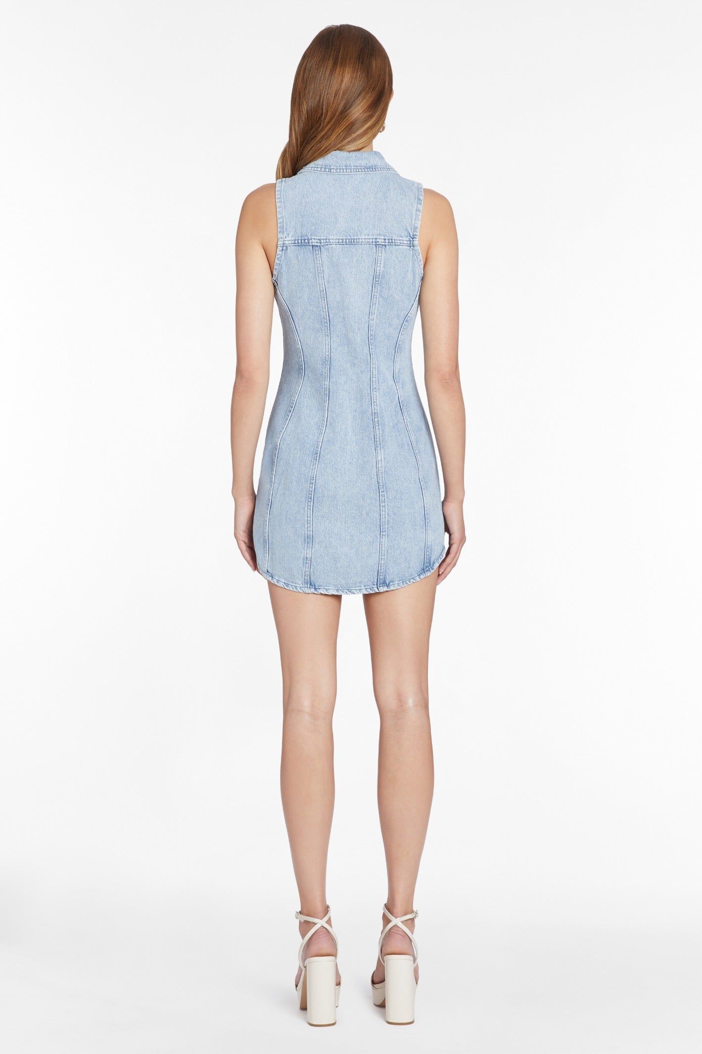 Bryson Denim Dress sold by Amanda Uprichard product image thumbnail 3
