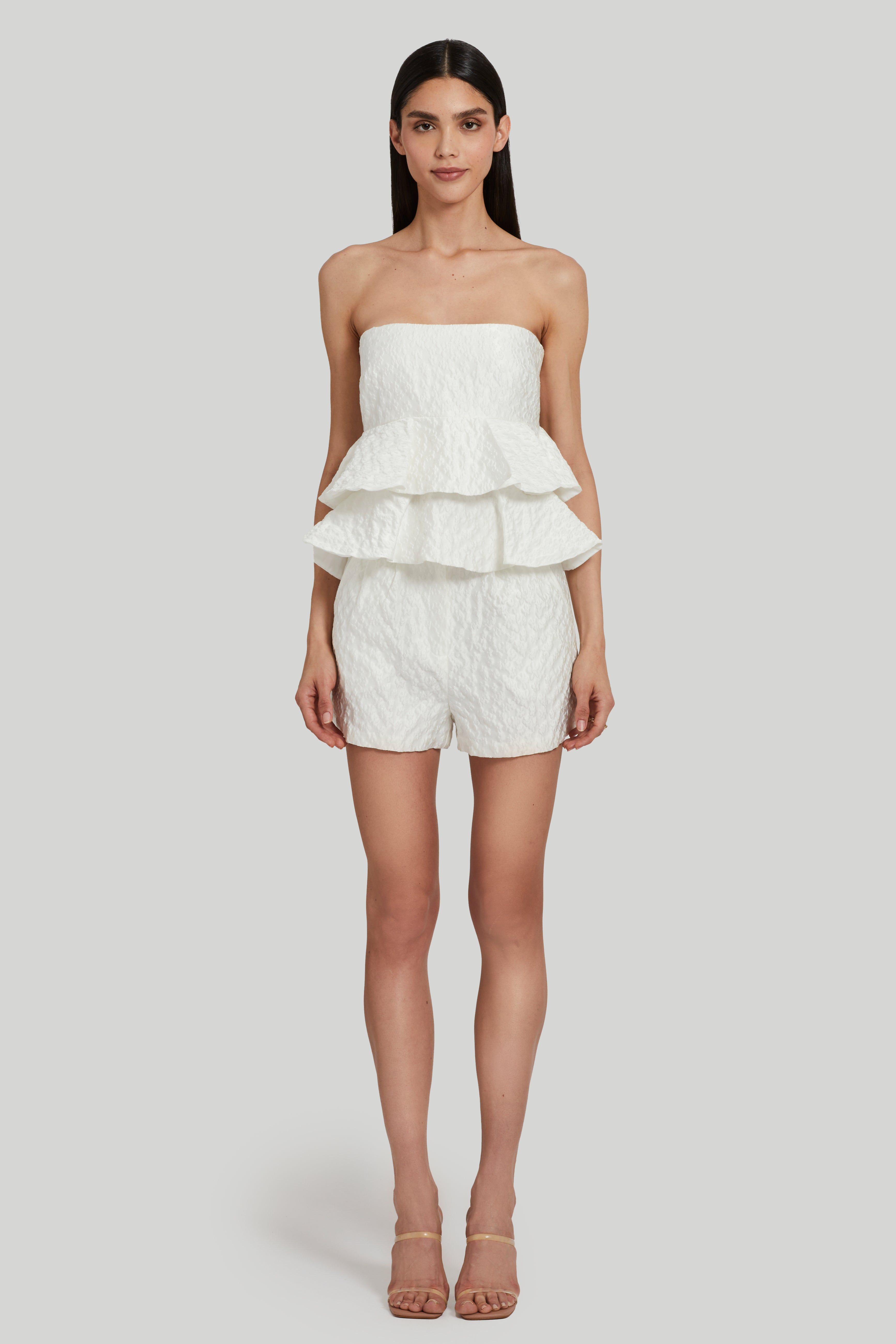 Jane Shorts in Bellis sold by Amanda Uprichard product image thumbnail 4