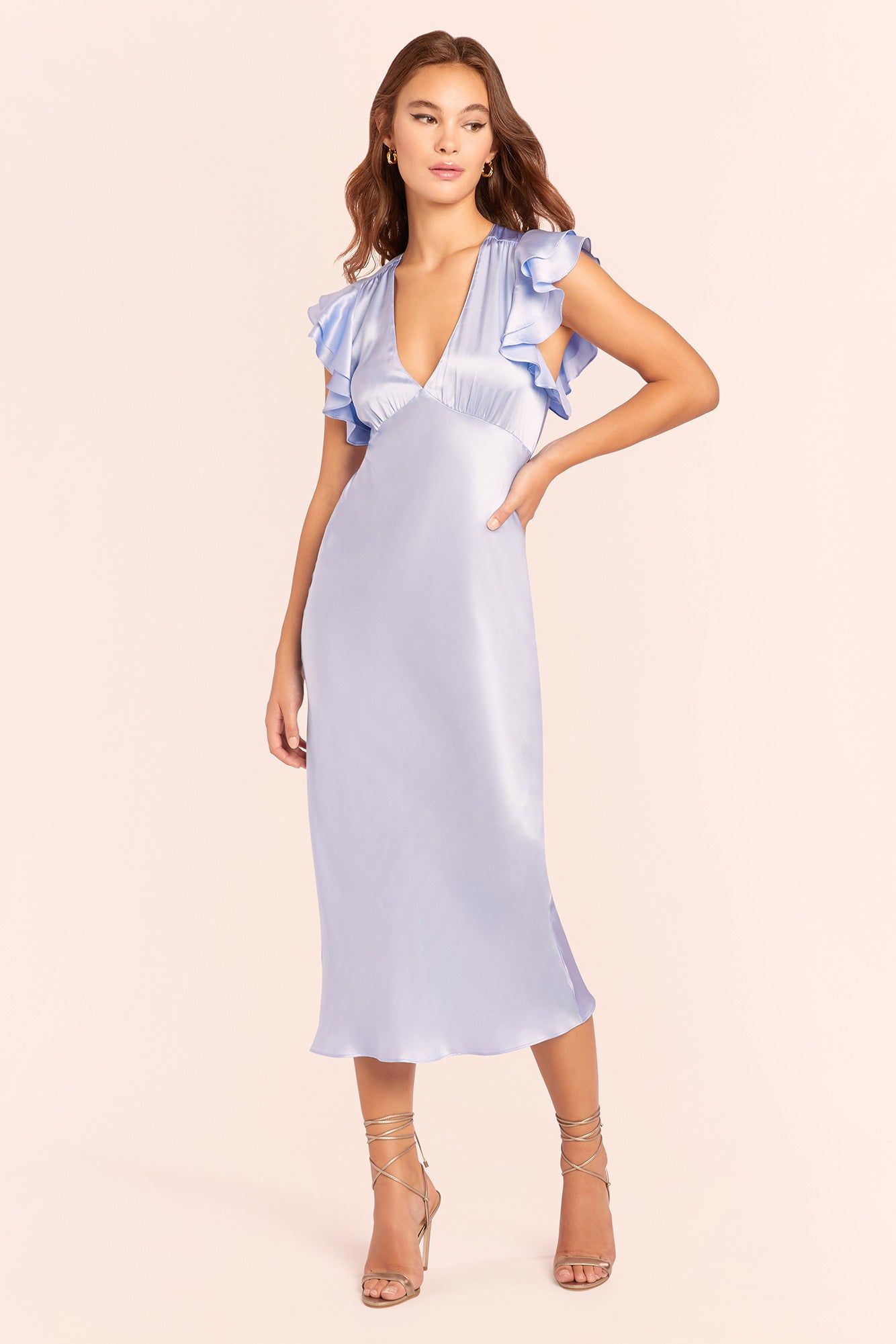 Cecelia Silk Dress sold by Amanda Uprichard product image thumbnail 4