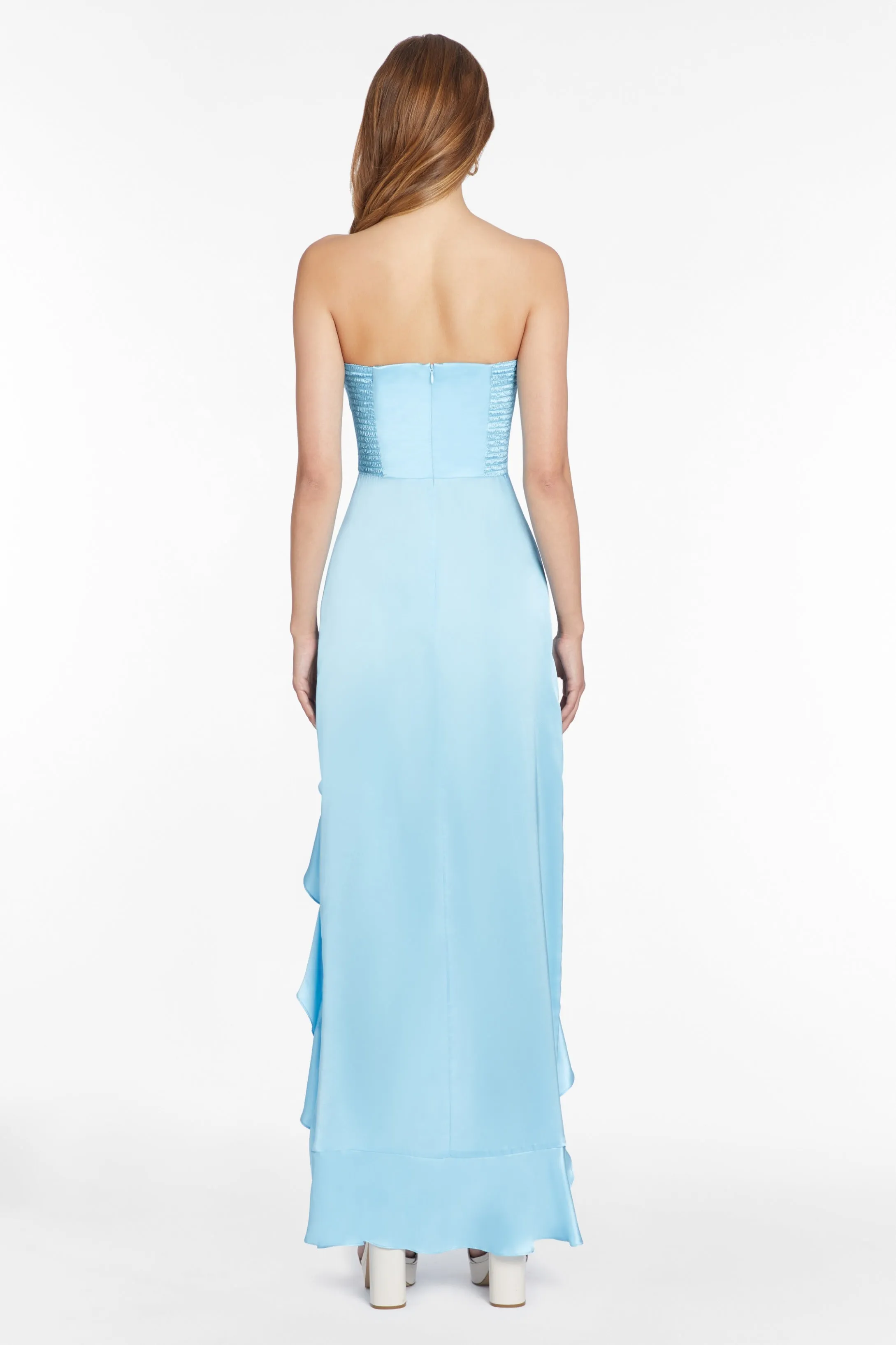 Amalia Silk Gown sold by Amanda Uprichard product image thumbnail 5
