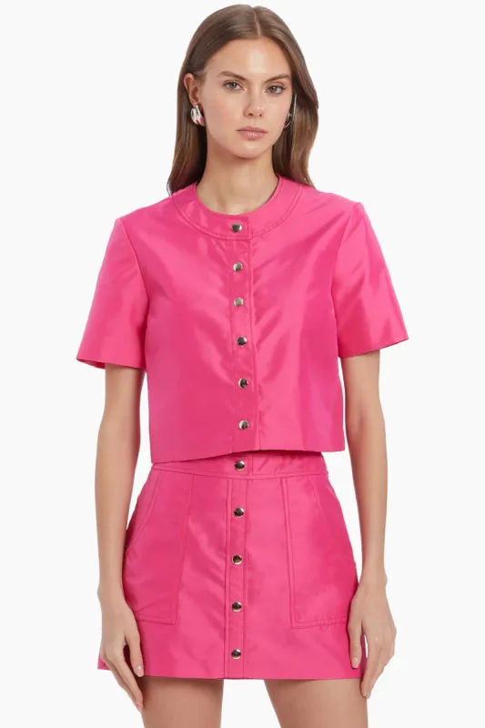 Braswell Top in Nylon sold by Amanda Uprichard