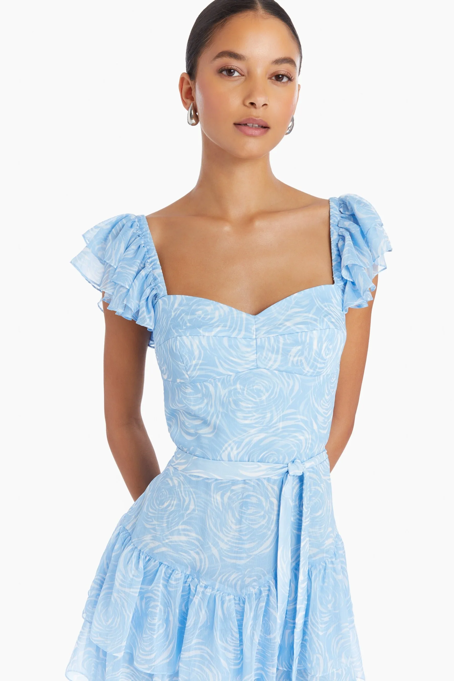 Mackey Romper in Rosalie sold by Amanda Uprichard