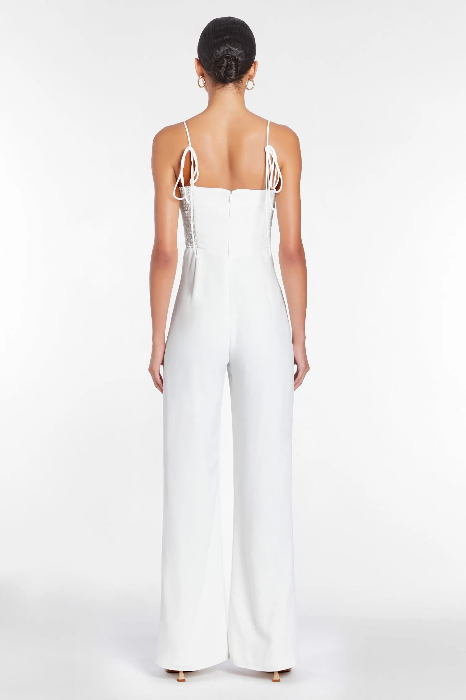 Champagne Jumpsuit sold by Amanda Uprichard product image thumbnail 3