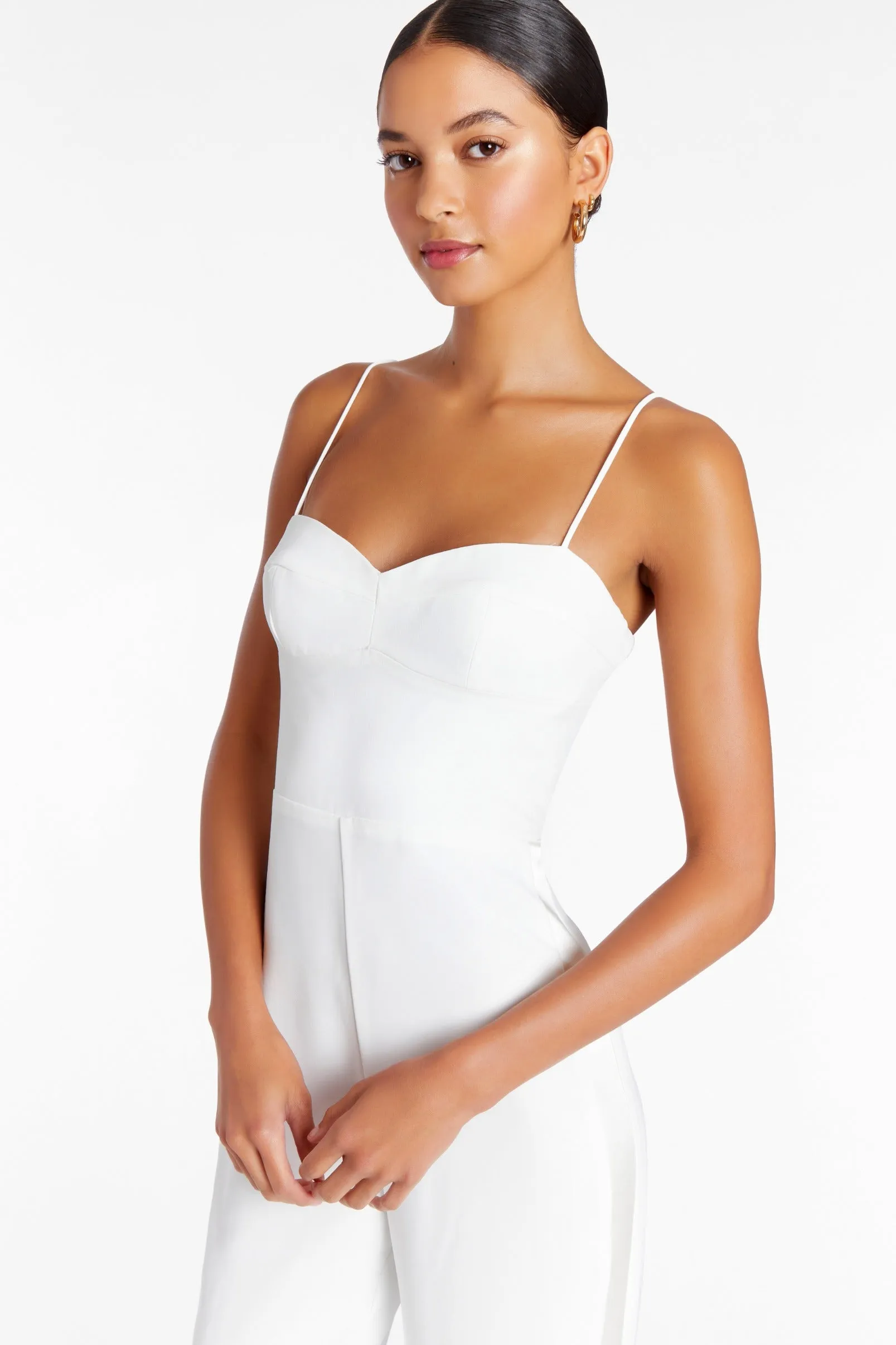 Champagne Jumpsuit sold by Amanda Uprichard product image thumbnail 4