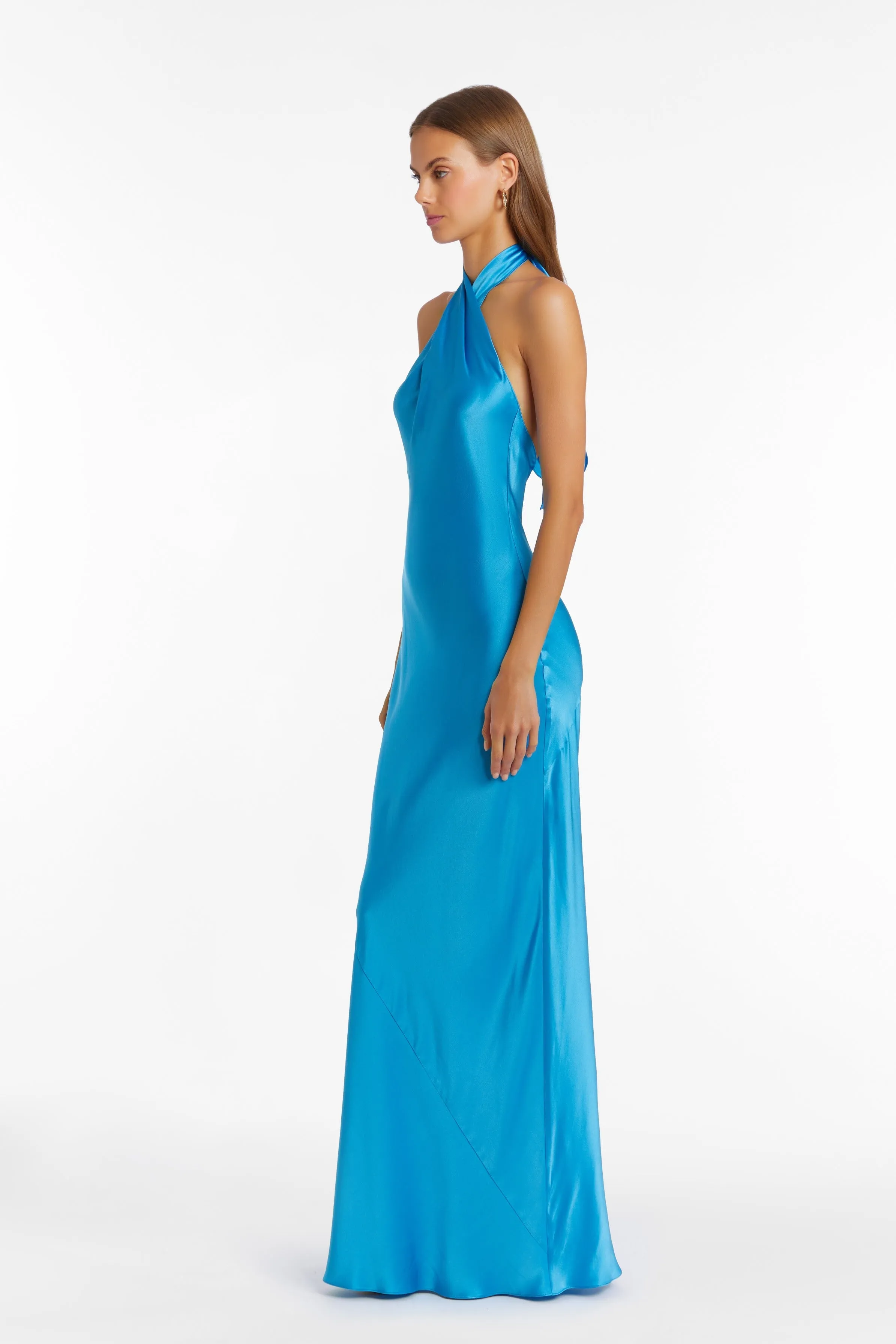 Jade Silk Maxi sold by Amanda Uprichard product image thumbnail 2