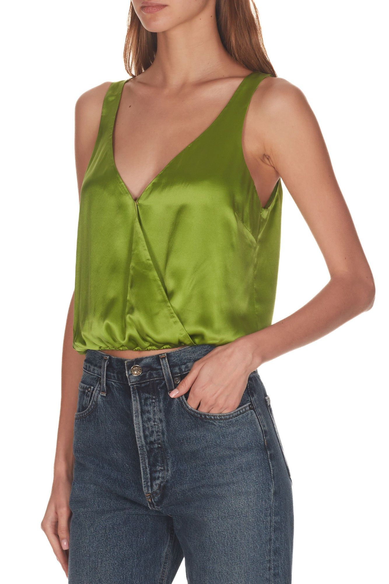 Matty Silk Top sold by Amanda Uprichard product image thumbnail 2