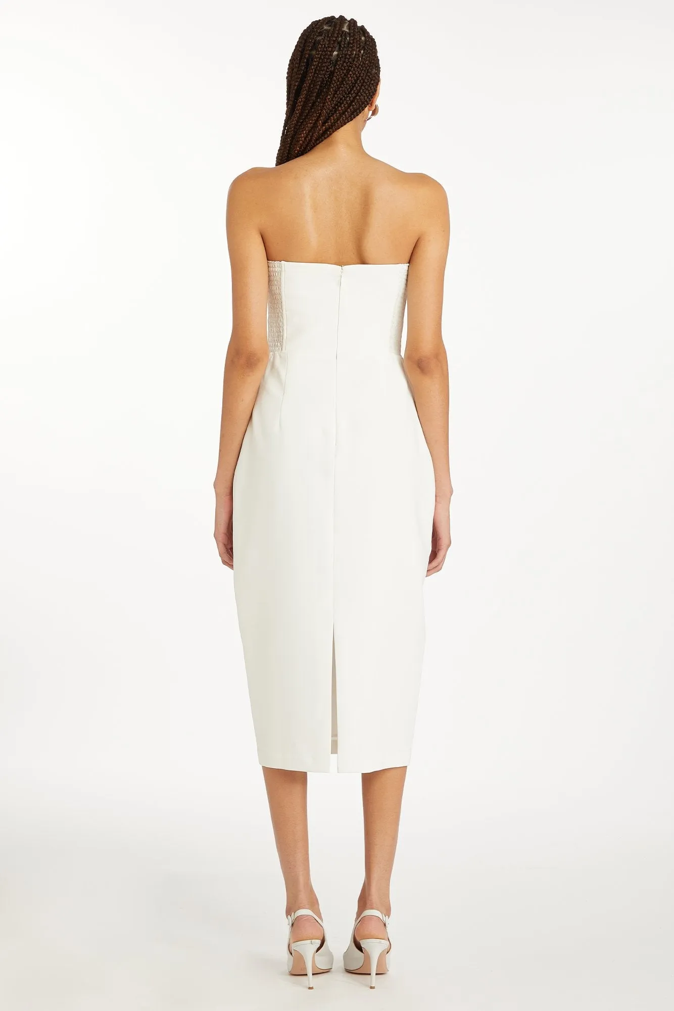 Fae Rose Midi Dress sold by Amanda Uprichard product image thumbnail 5