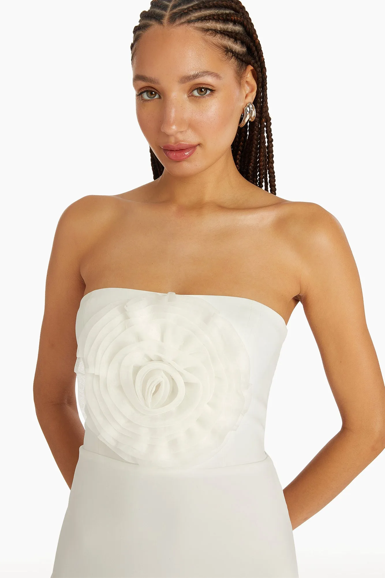 Fae Rose Midi Dress sold by Amanda Uprichard product image thumbnail 2