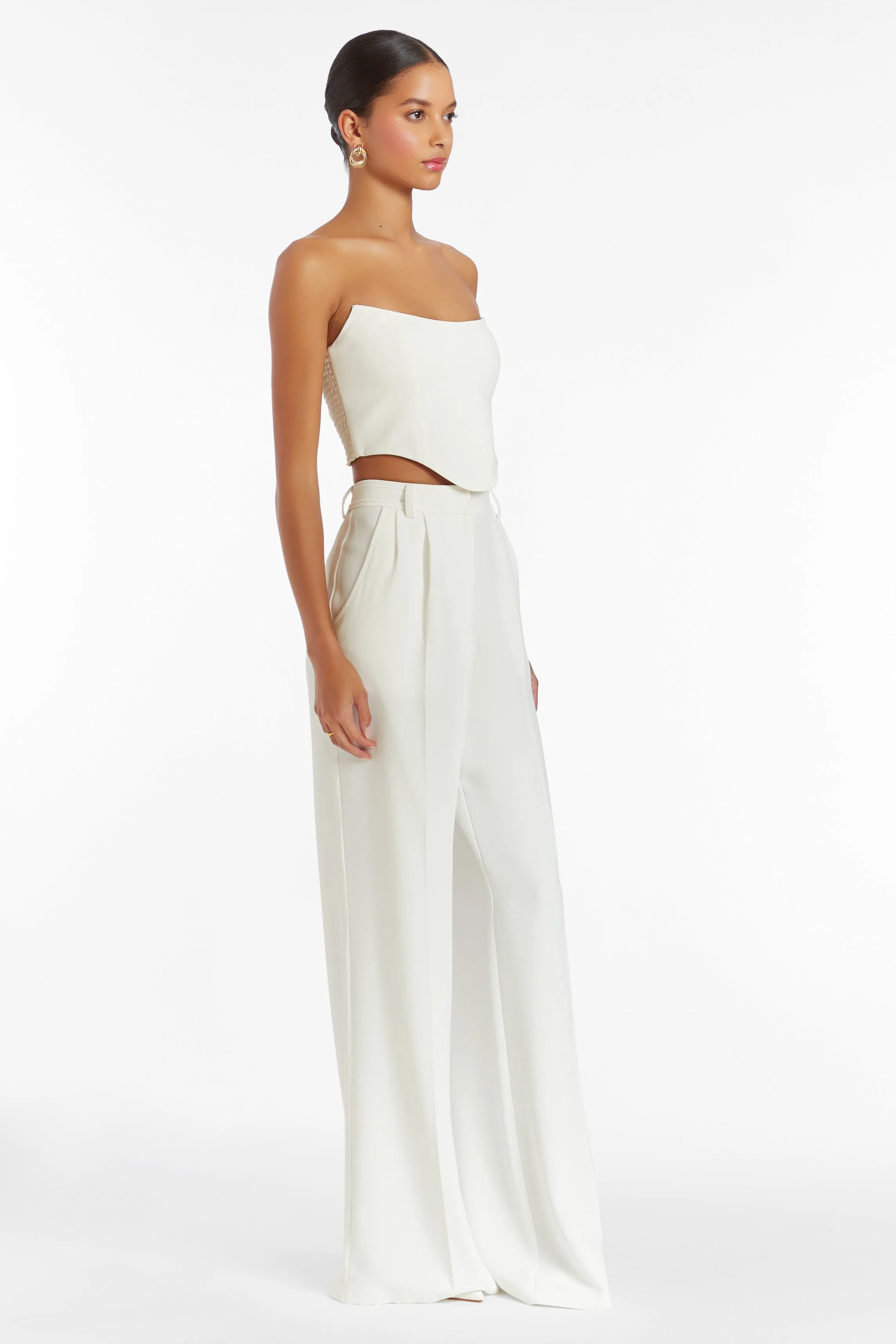 Sabine Crop Top sold by Amanda Uprichard product image thumbnail 3