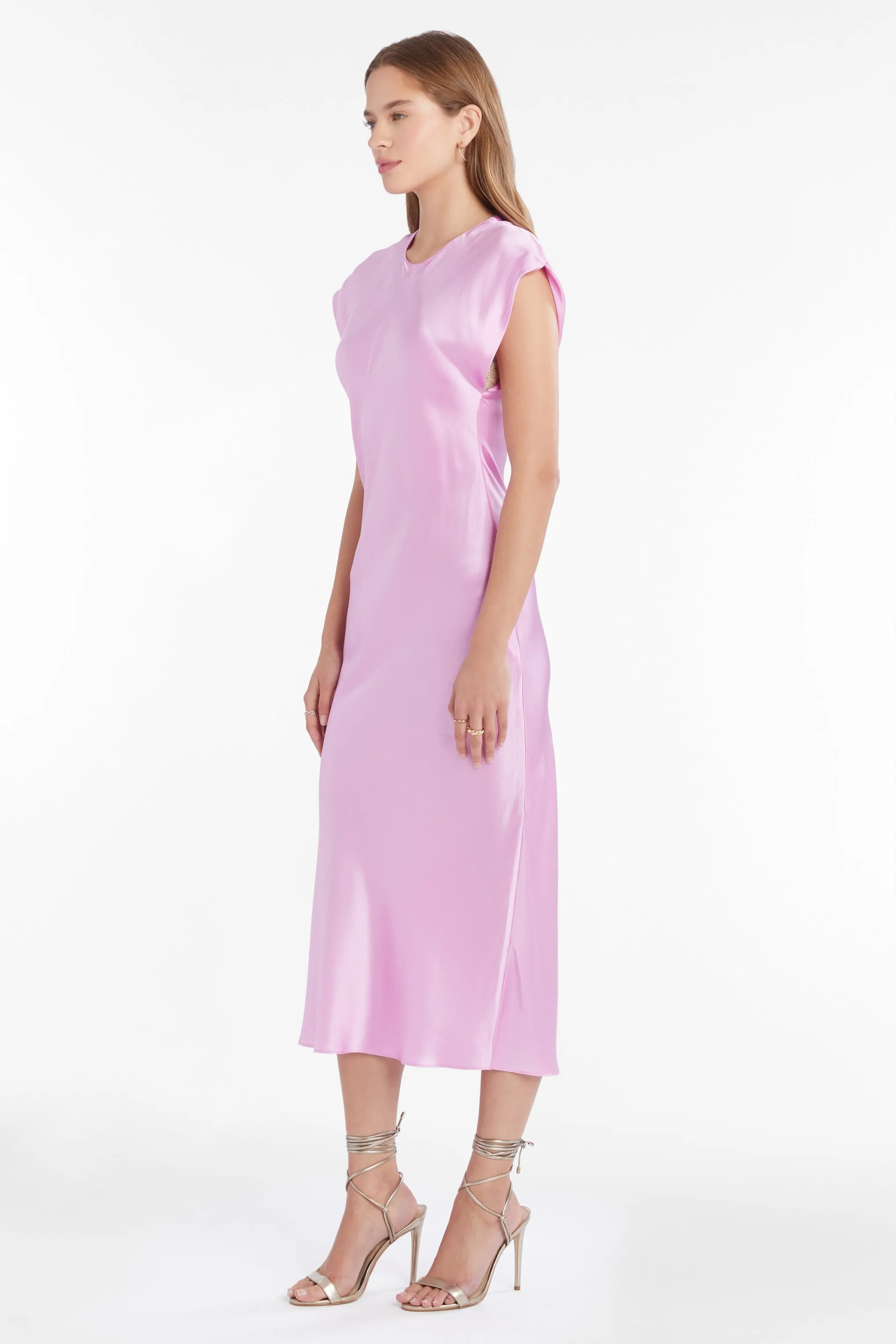 Adina Silk Dress sold by Amanda Uprichard product image thumbnail 2