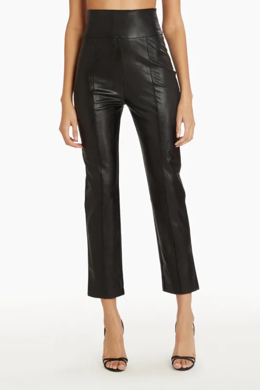 Romana Pants in Faux Leather sold by Amanda Uprichard