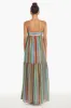 Sima Maxi in Rainbow Stripe sold by Amanda Uprichard