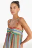 Sima Maxi in Rainbow Stripe sold by Amanda Uprichard