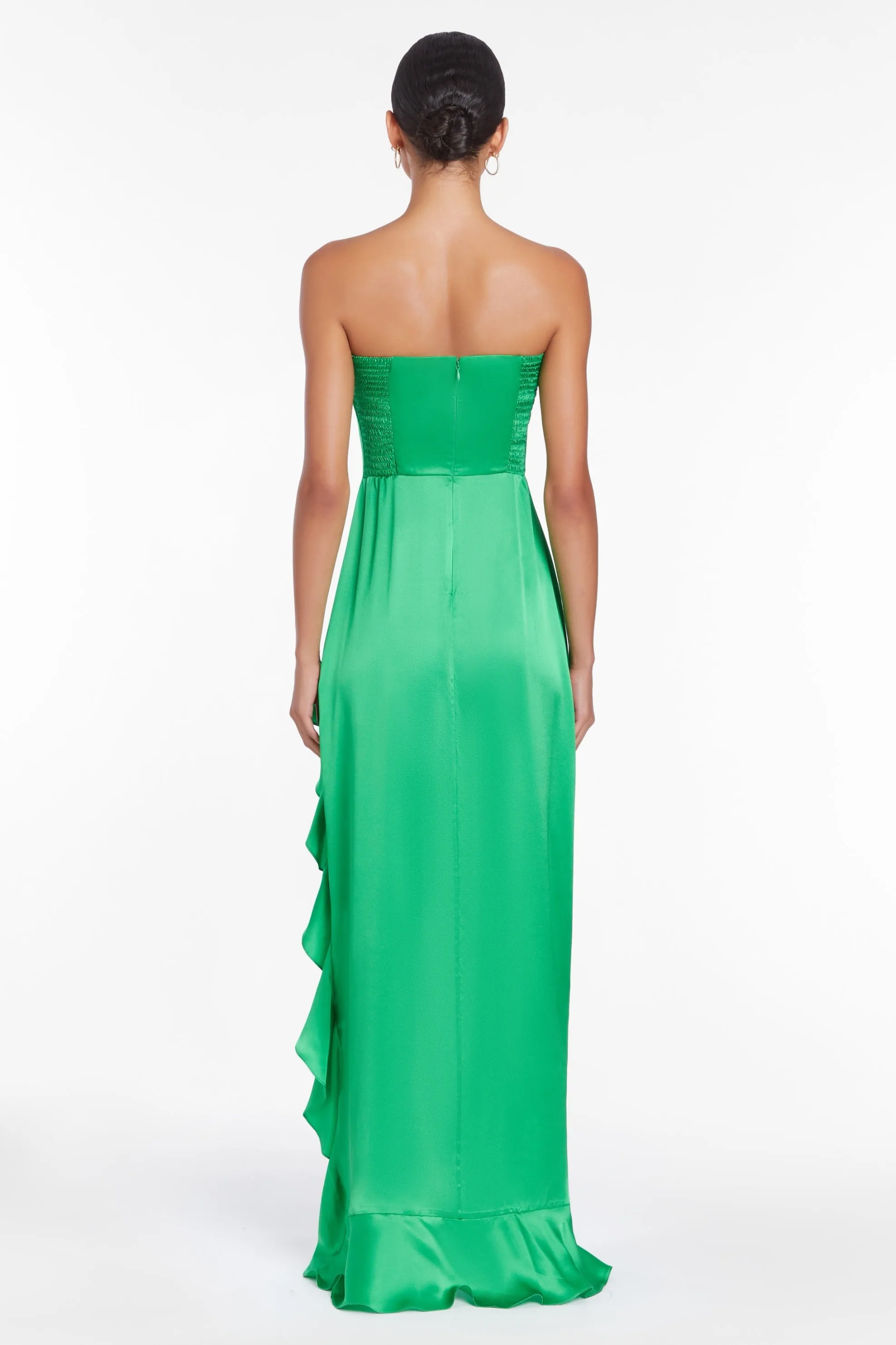 Amalia Silk Gown sold by Amanda Uprichard product image thumbnail 3