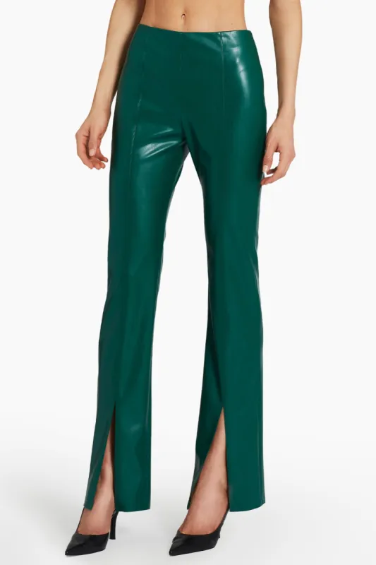 Tavira Pants in Faux Leather sold by Amanda Uprichard