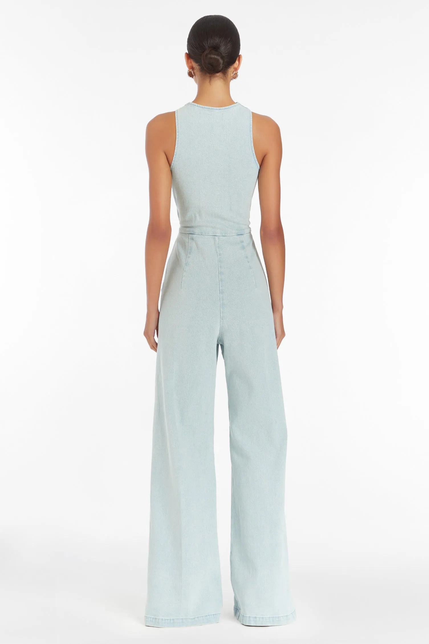 Ethan Denim Jumpsuit sold by Amanda Uprichard product image thumbnail 5