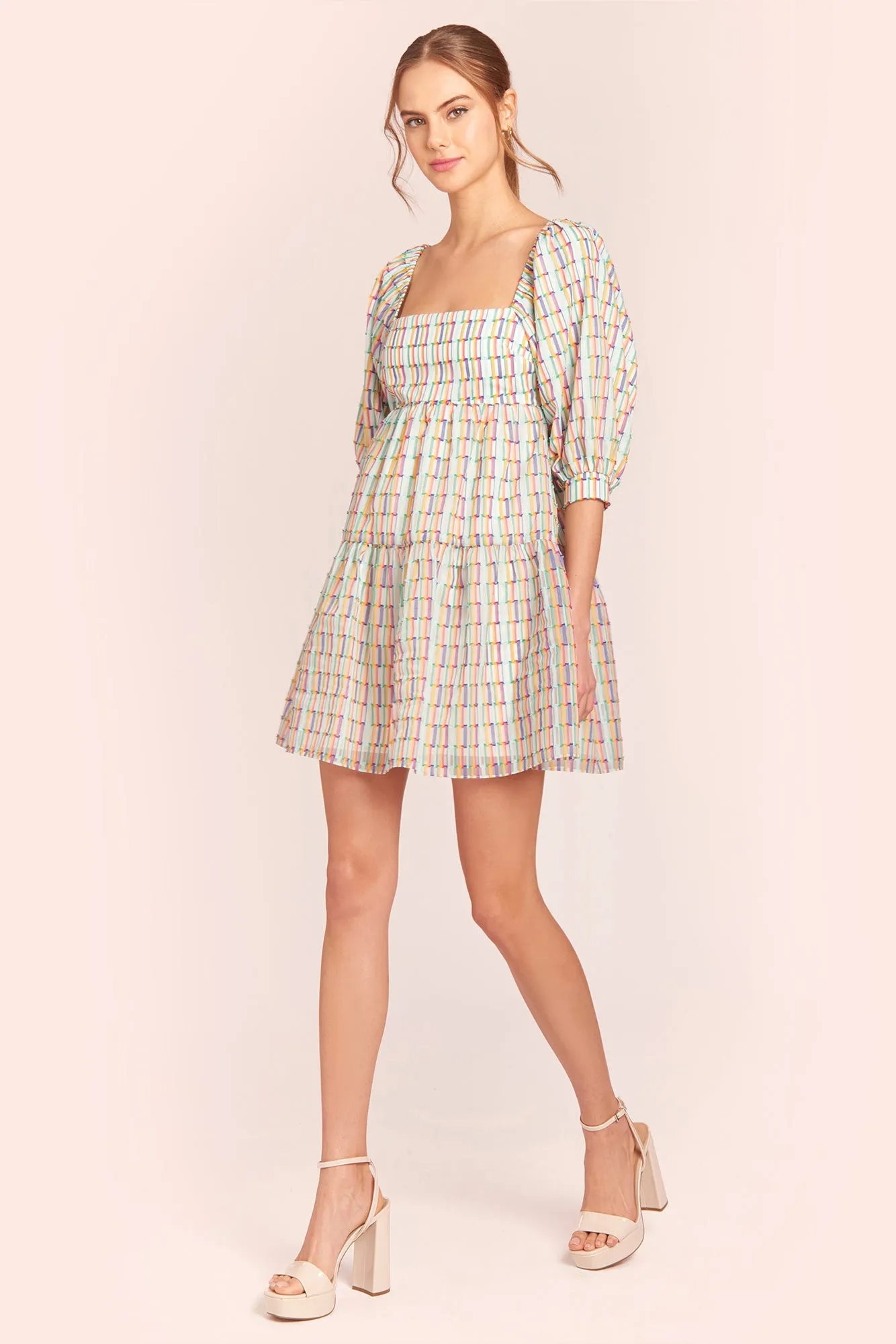 Theodora Dress in Carnival sold by Amanda Uprichard product image thumbnail 2