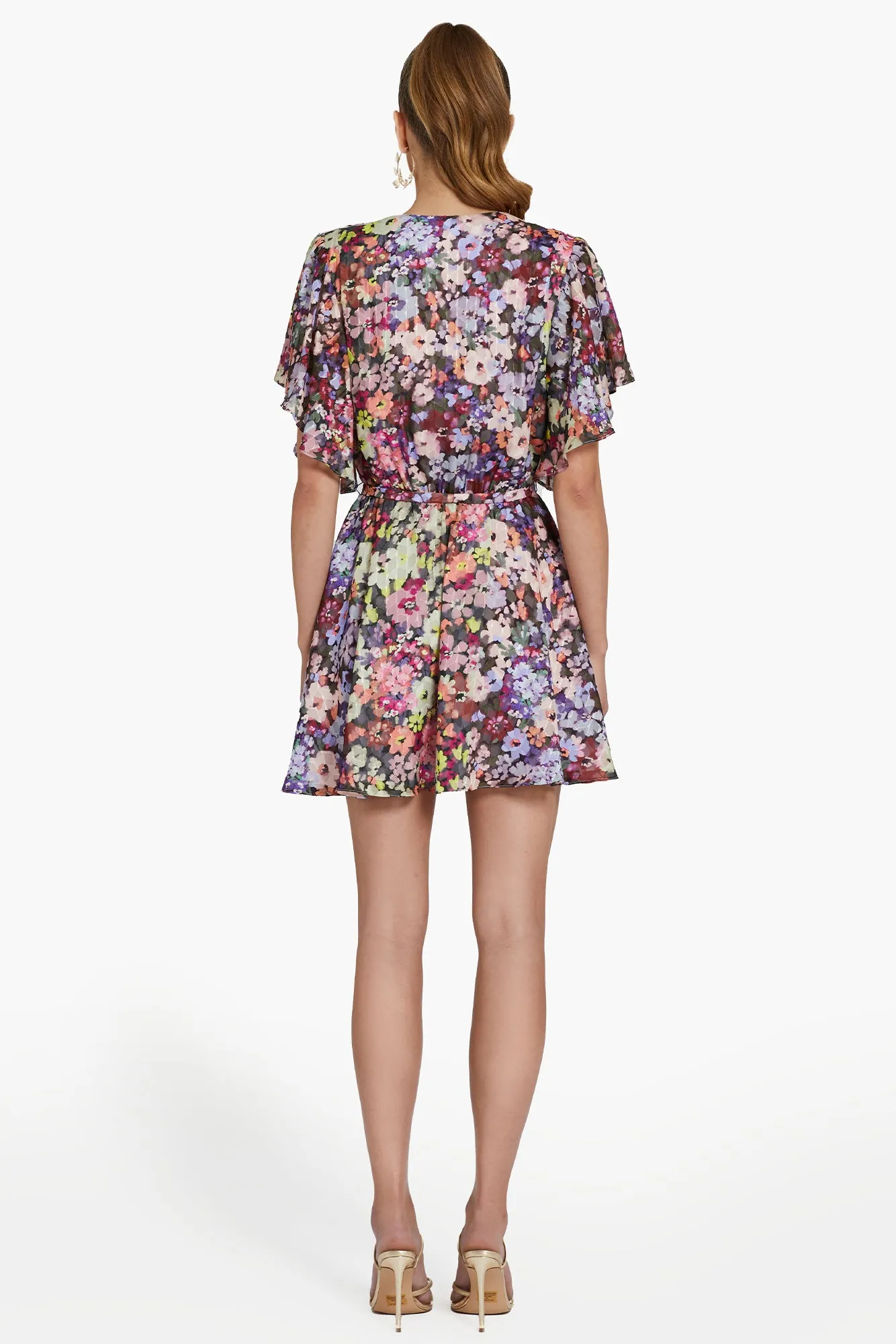 Lucretia Dress in Zahra Fleur Print sold by Amanda Uprichard product image thumbnail 3