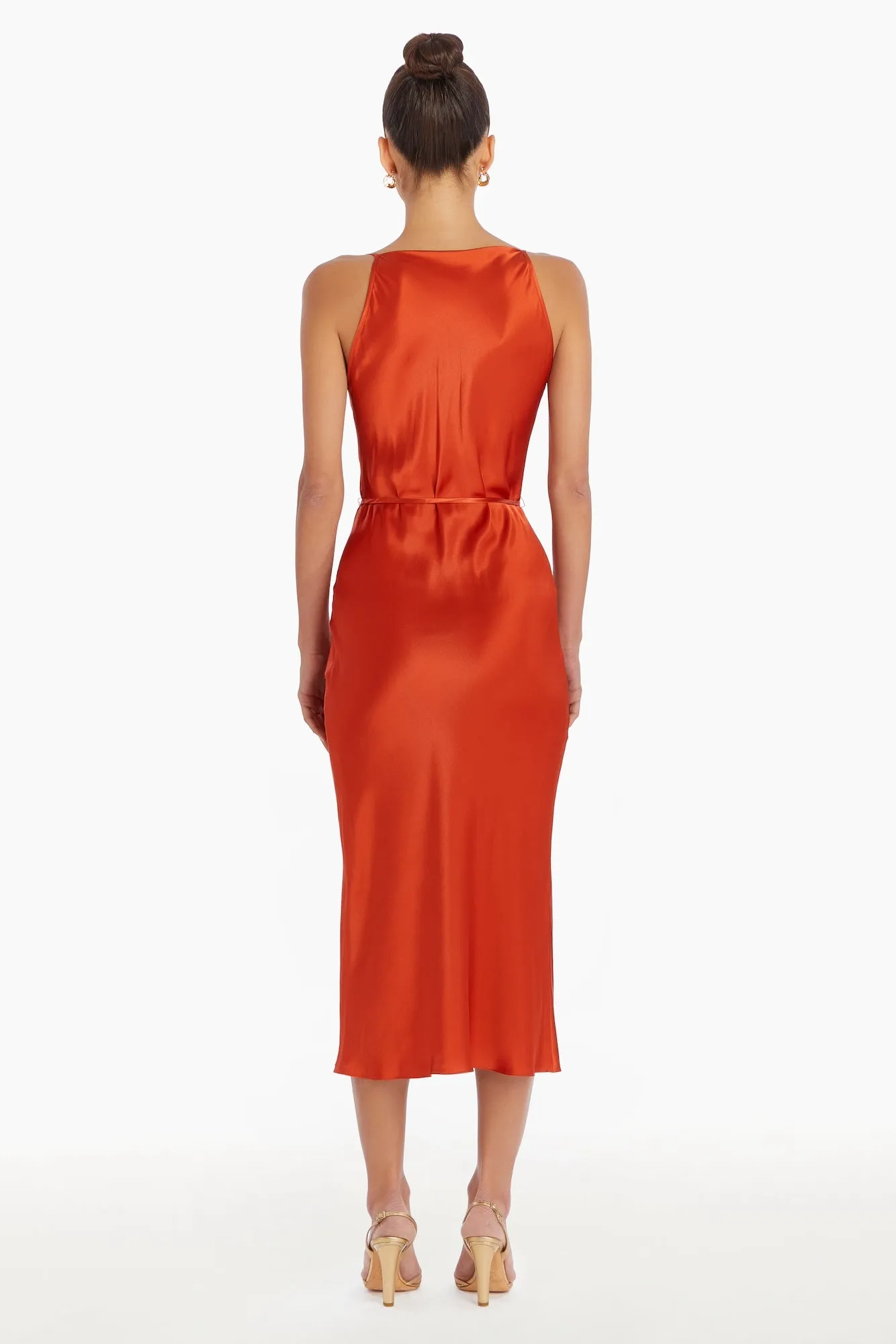 Shaelyn Silk Dress sold by Amanda Uprichard product image thumbnail 5