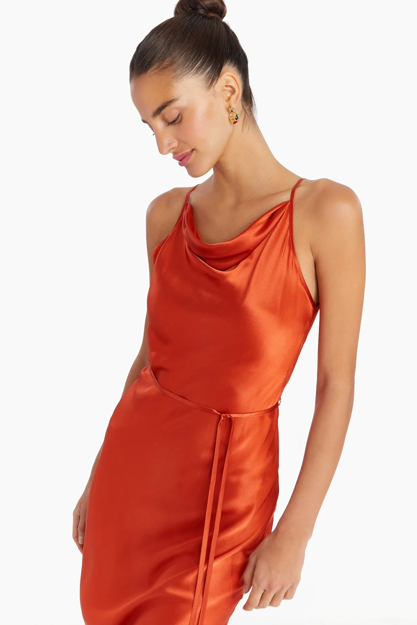 Shaelyn Silk Dress sold by Amanda Uprichard product image thumbnail 3