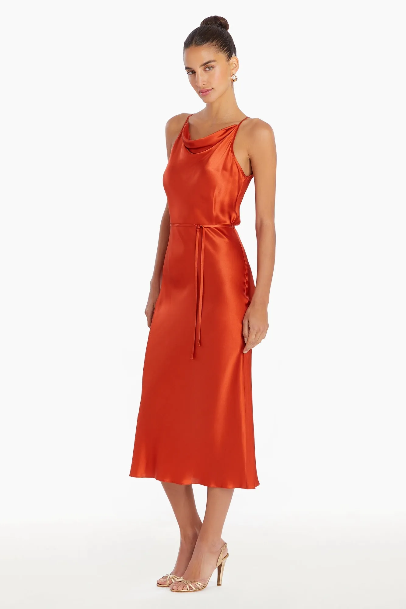 Shaelyn Silk Dress sold by Amanda Uprichard product image thumbnail 4