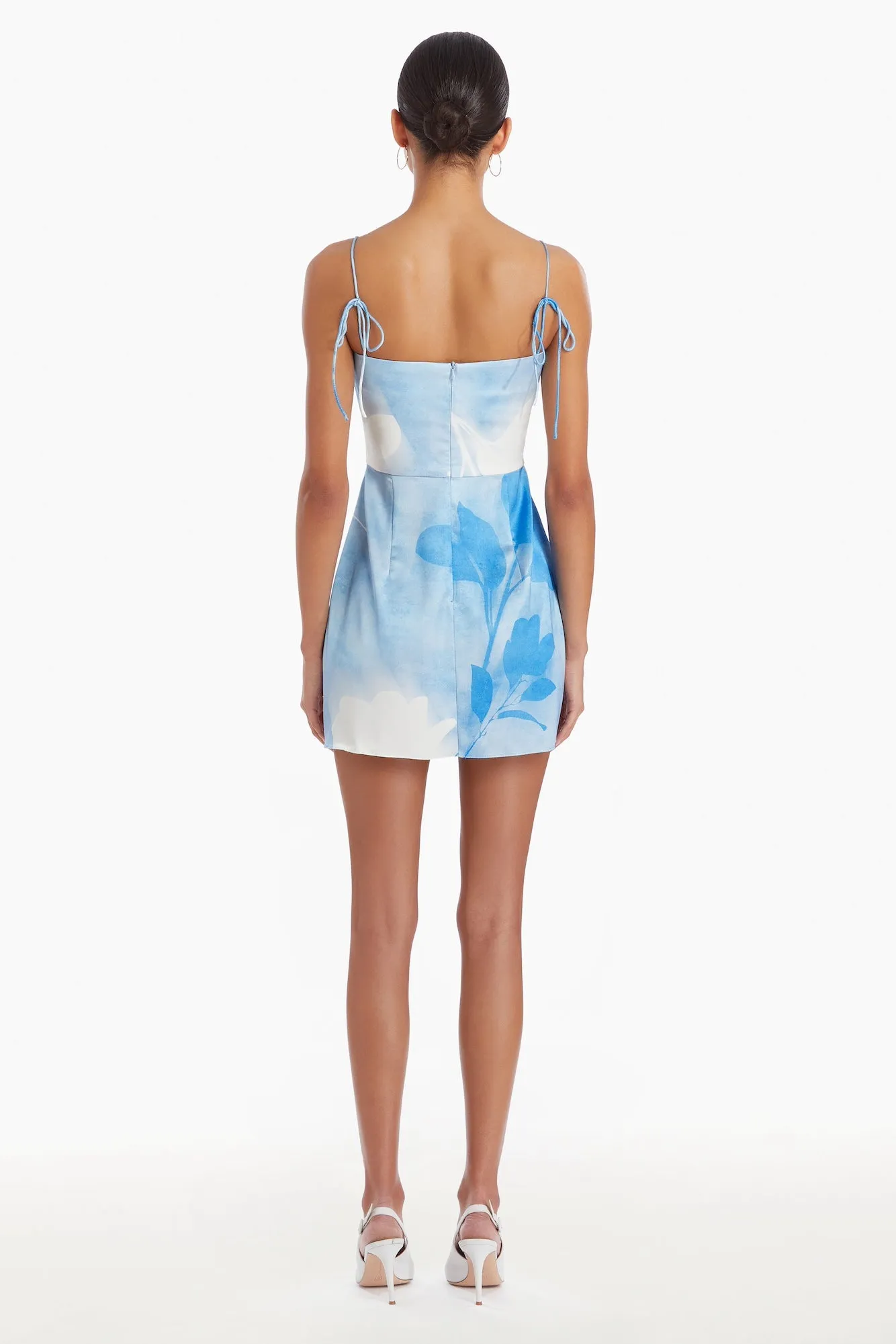 Avani Dress in Frost Rose sold by Amanda Uprichard product image thumbnail 5