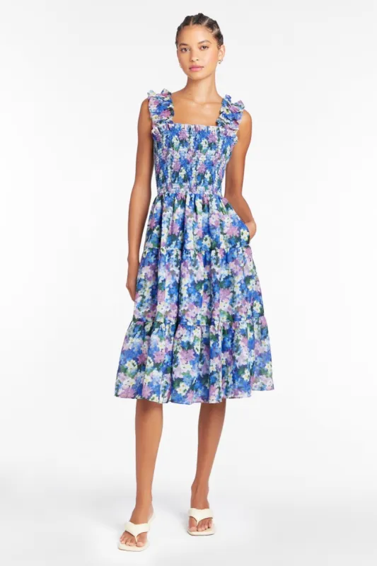 Adelene Midi Dress in Imogen sold by Amanda Uprichard