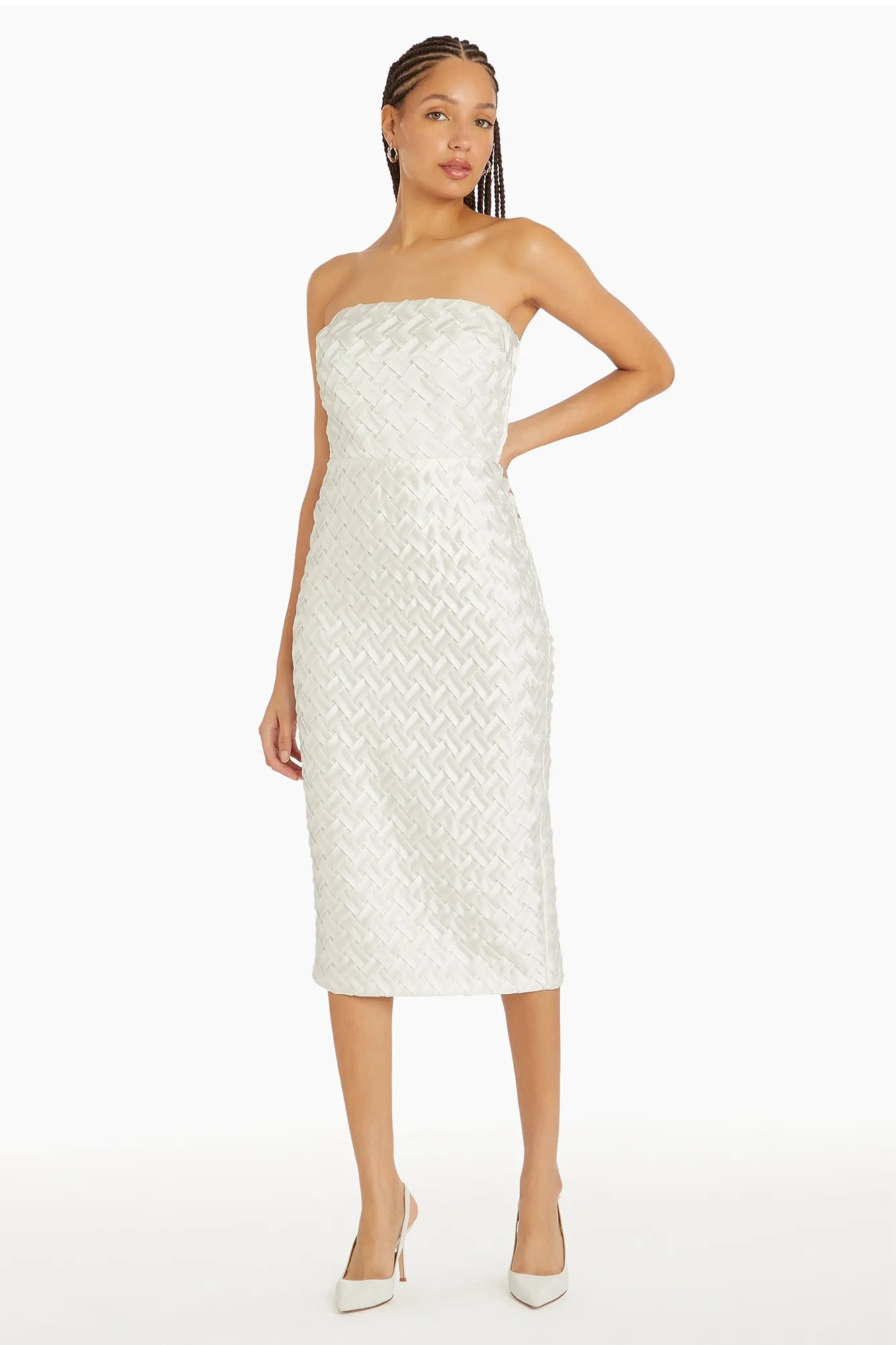 Arely Midi in Pleat sold by Amanda Uprichard
