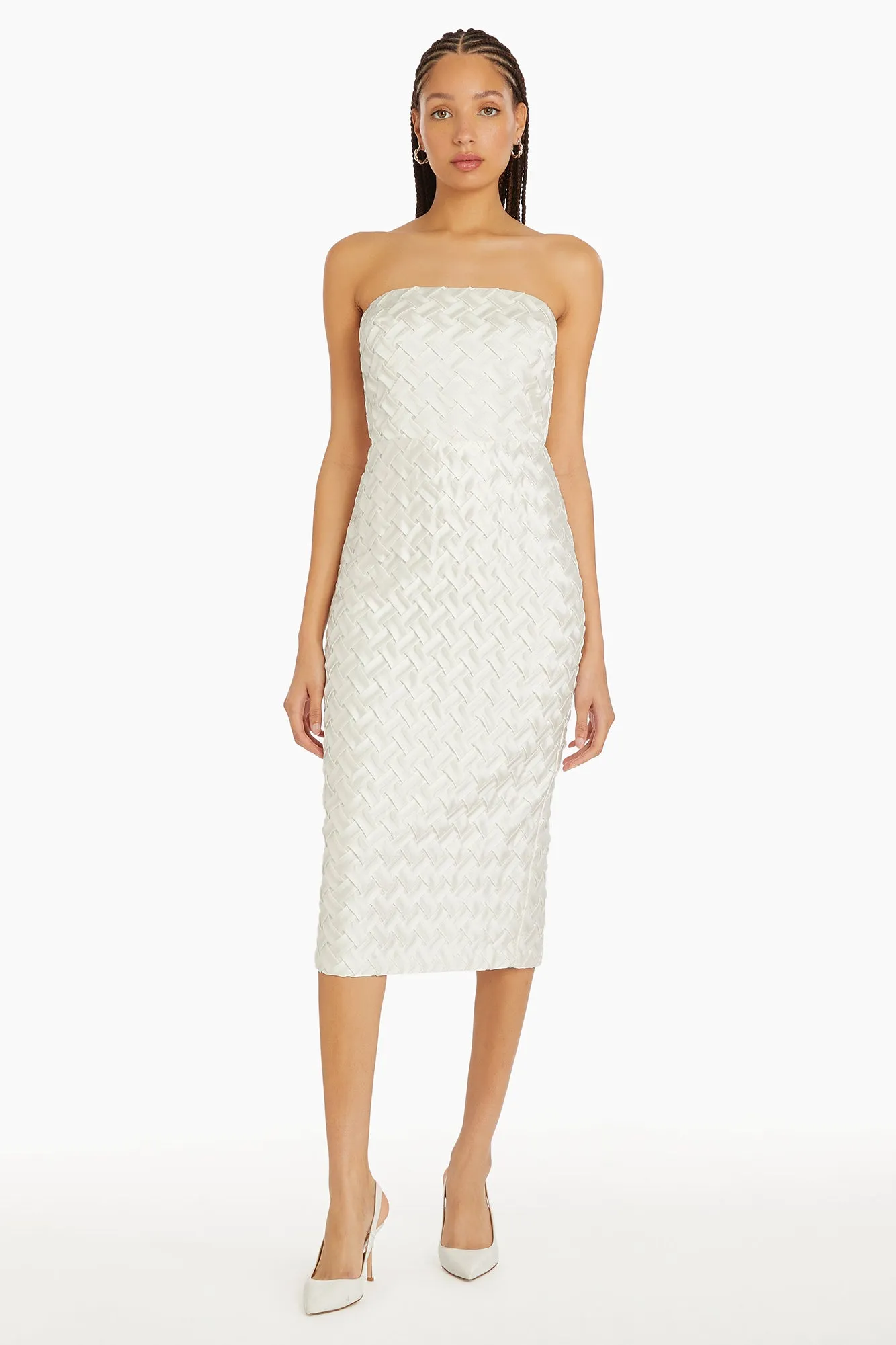 Arely Midi in Pleat sold by Amanda Uprichard product image thumbnail 3