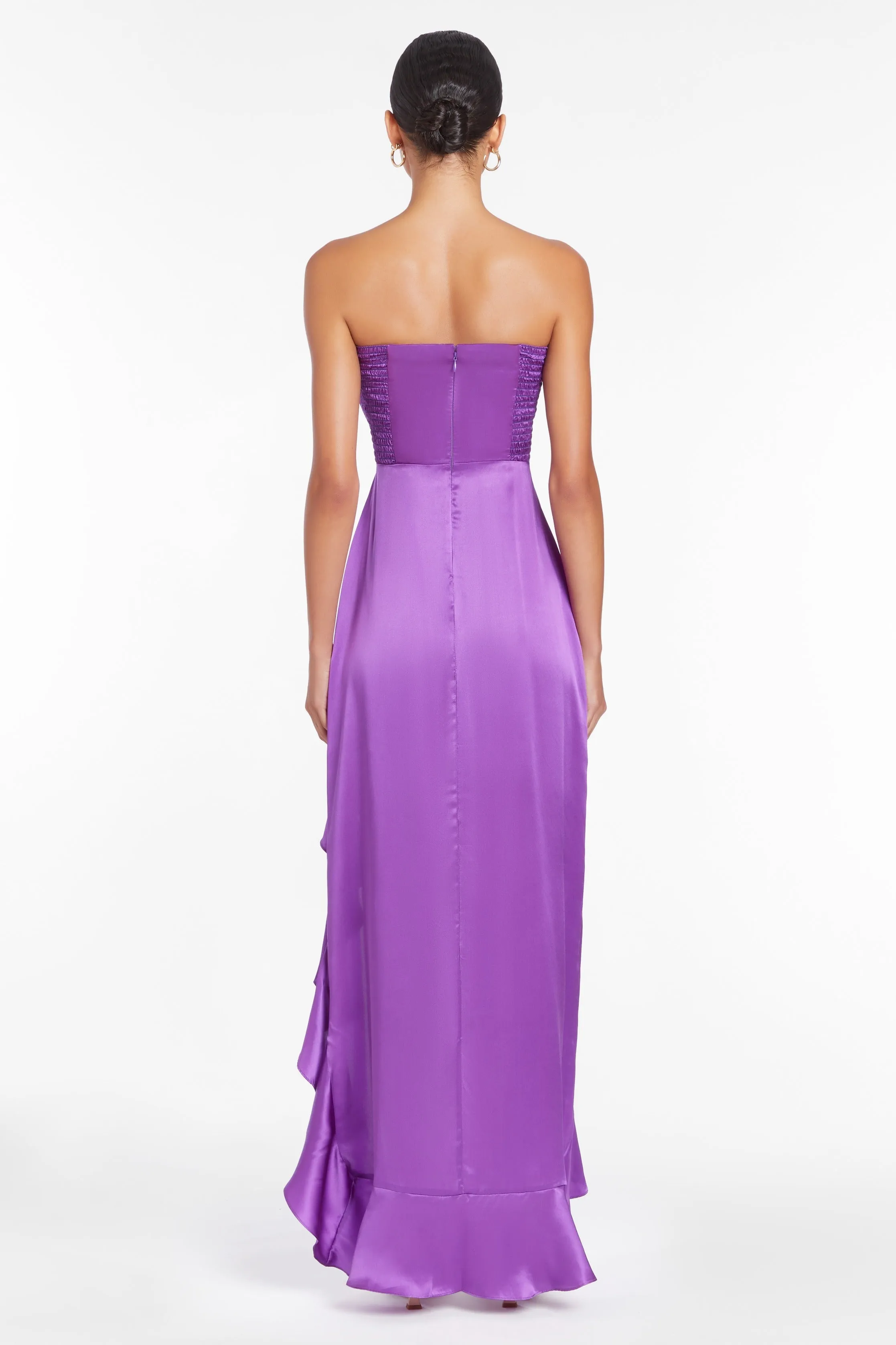 Amalia Silk Gown sold by Amanda Uprichard product image thumbnail 4