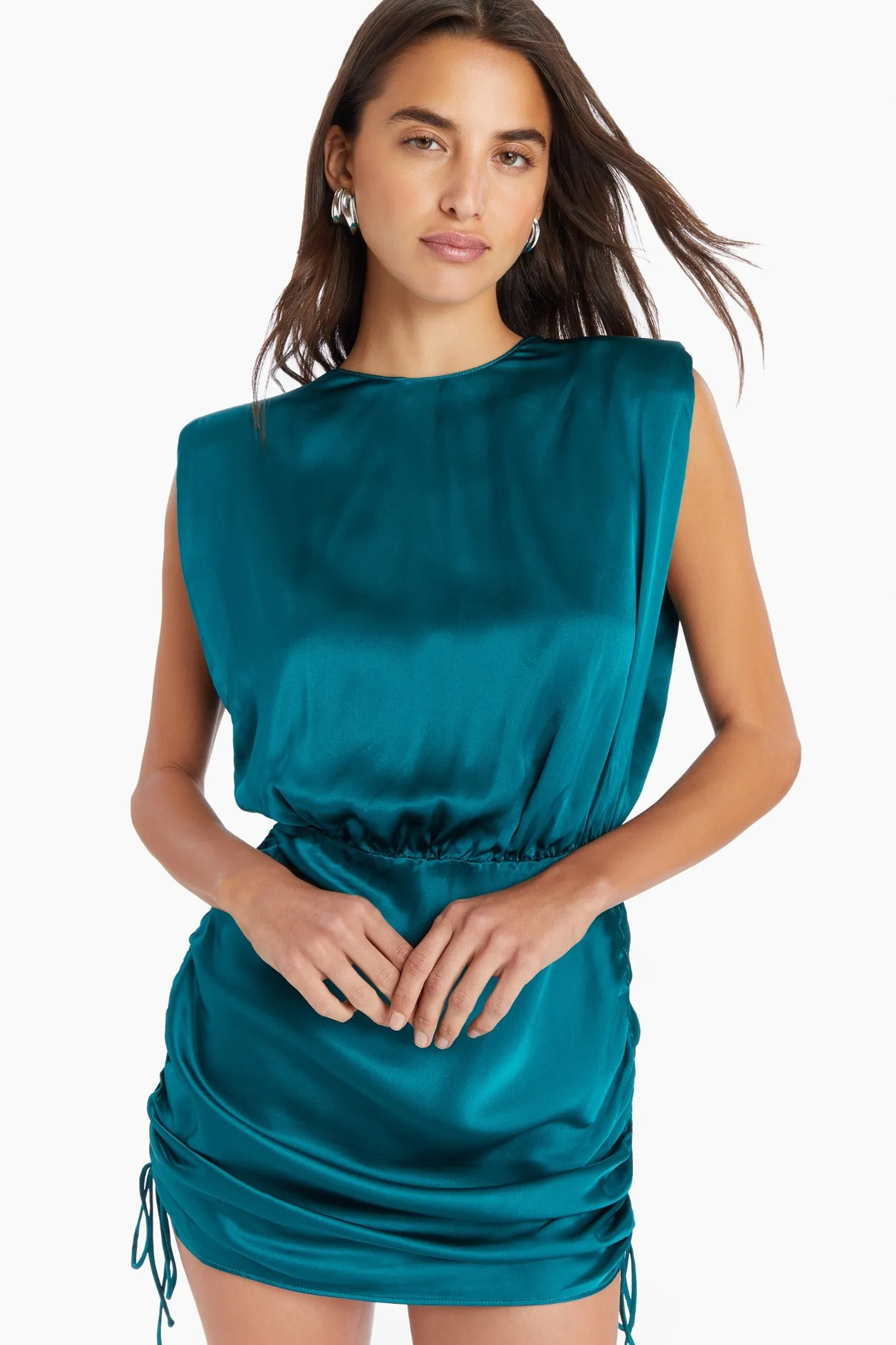 Clifton Silk Mini Dress sold by Amanda Uprichard product image thumbnail 2