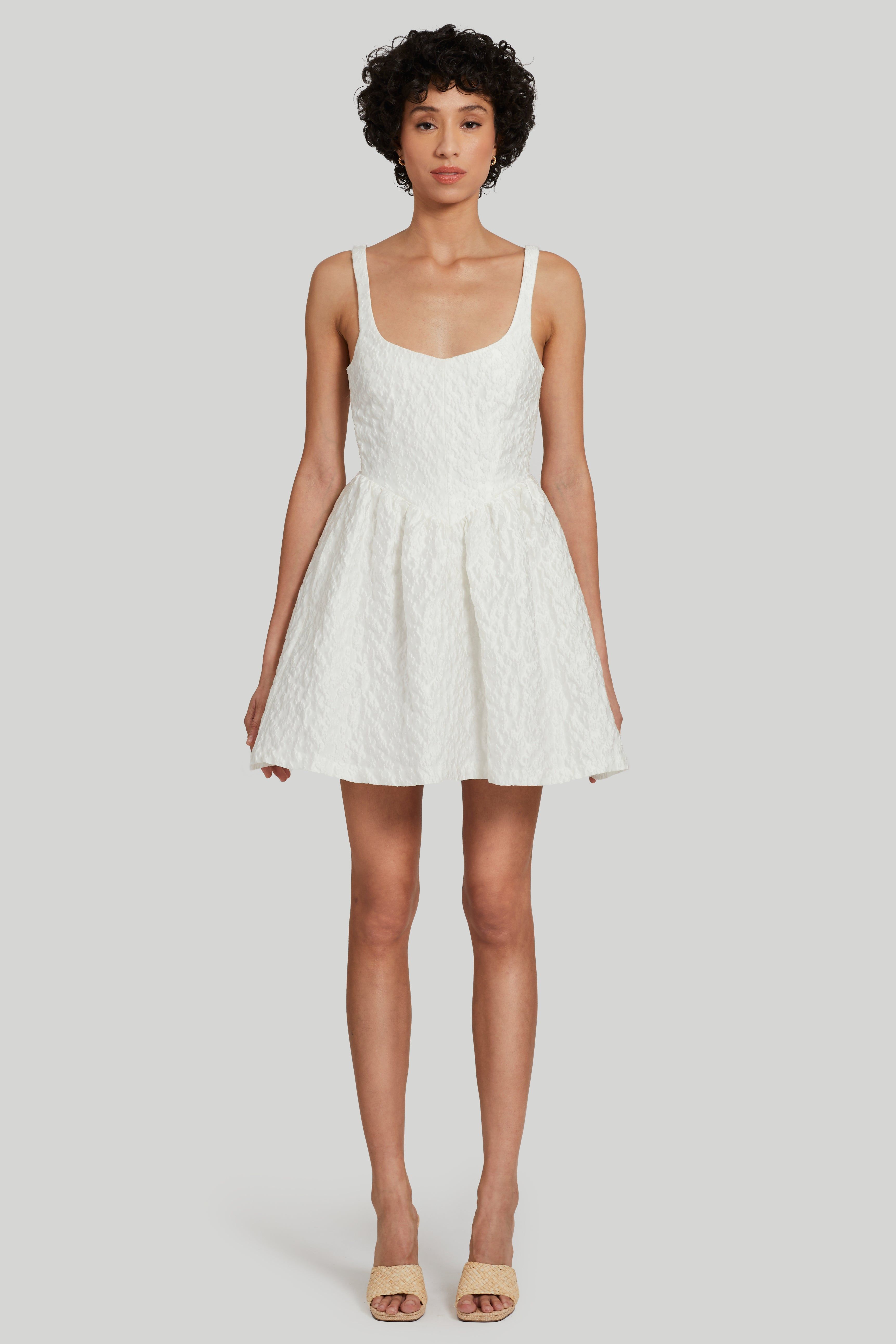 Mabel Dress in Bellis sold by Amanda Uprichard product image thumbnail 5