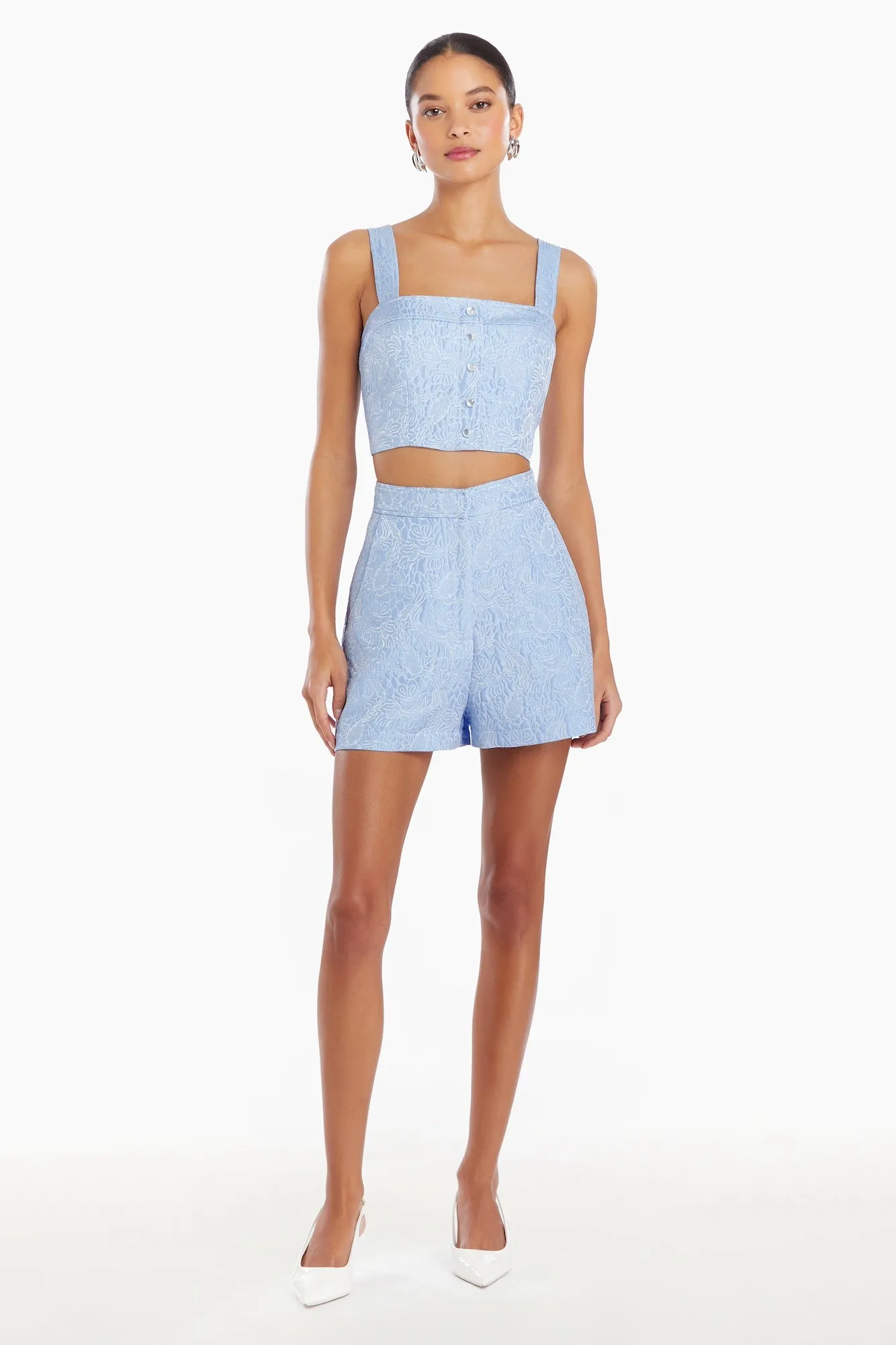 Spade Top in Remington Brocade sold by Amanda Uprichard