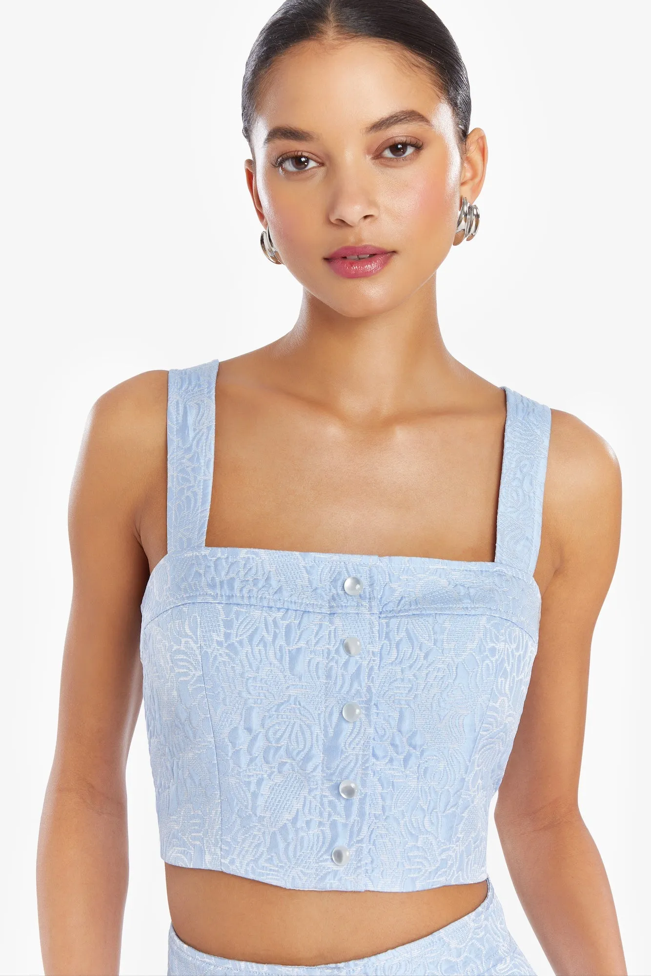 Spade Top in Remington Brocade sold by Amanda Uprichard product image thumbnail 2