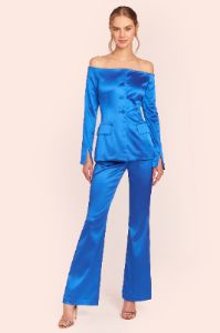 Kourt Pants in Stretch Satin sold by Amanda Uprichard