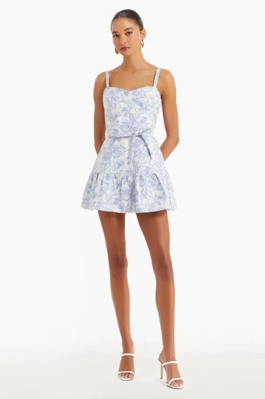 Giacini Romper in Toile Brocade sold by Amanda Uprichard