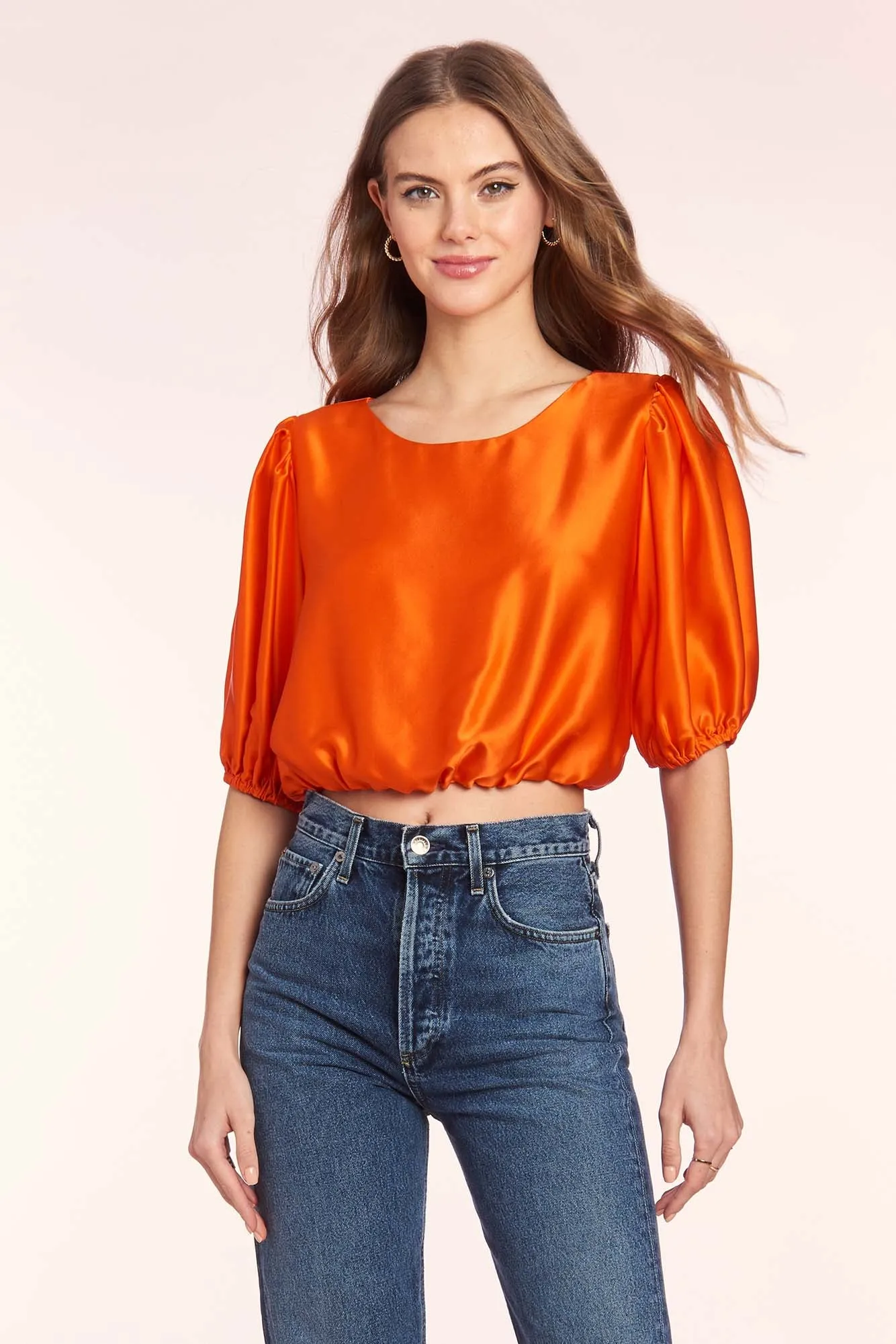 Duval Silk Top sold by Amanda Uprichard product image thumbnail 2