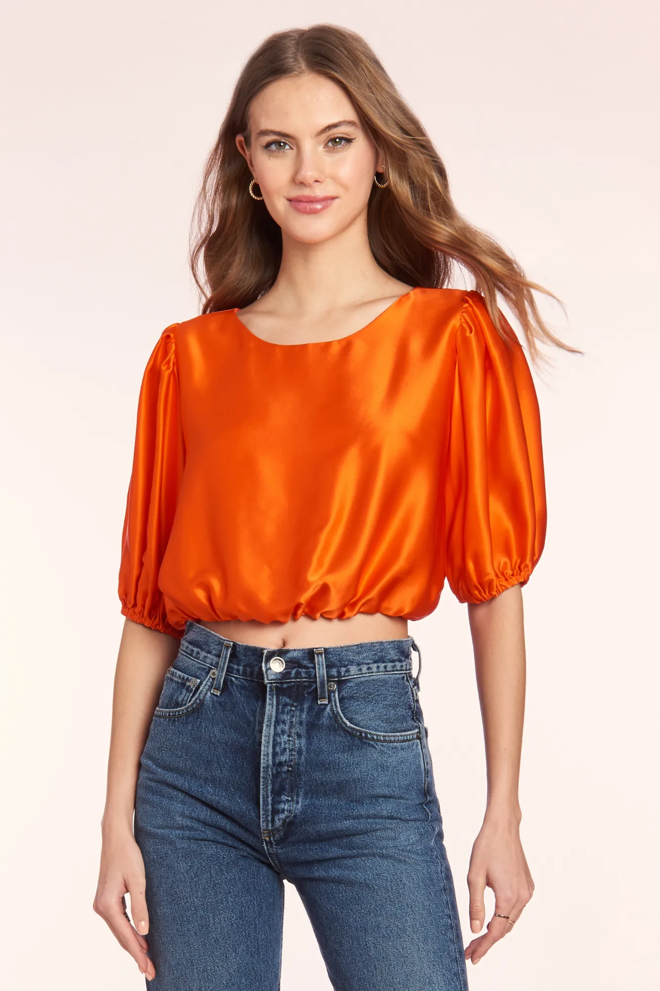 Duval Silk Top sold by Amanda Uprichard