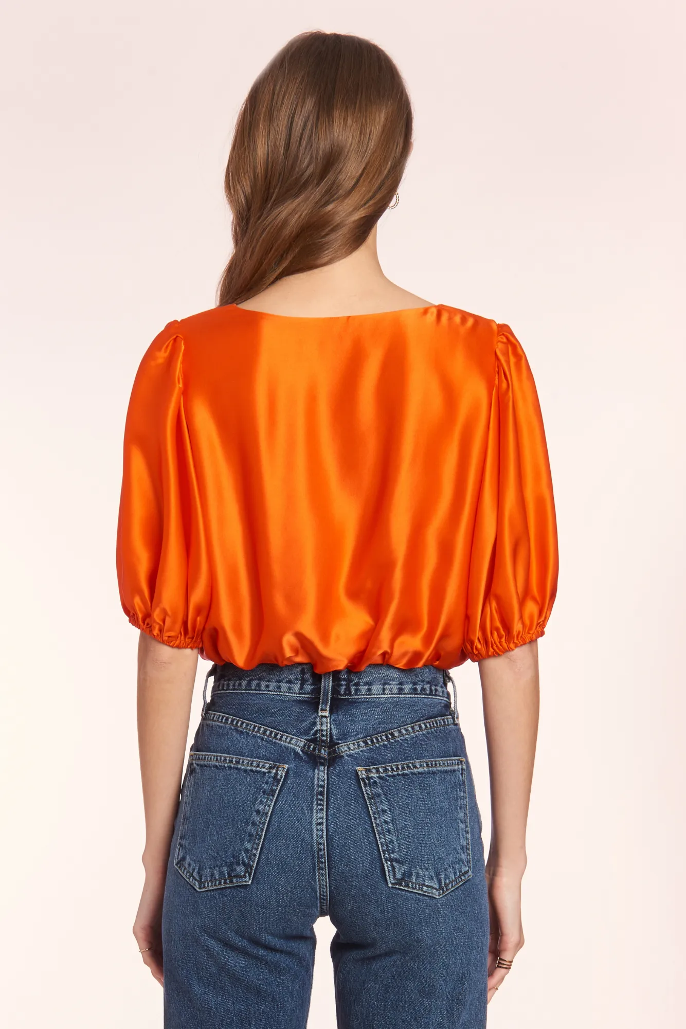 Duval Silk Top sold by Amanda Uprichard product image thumbnail 4