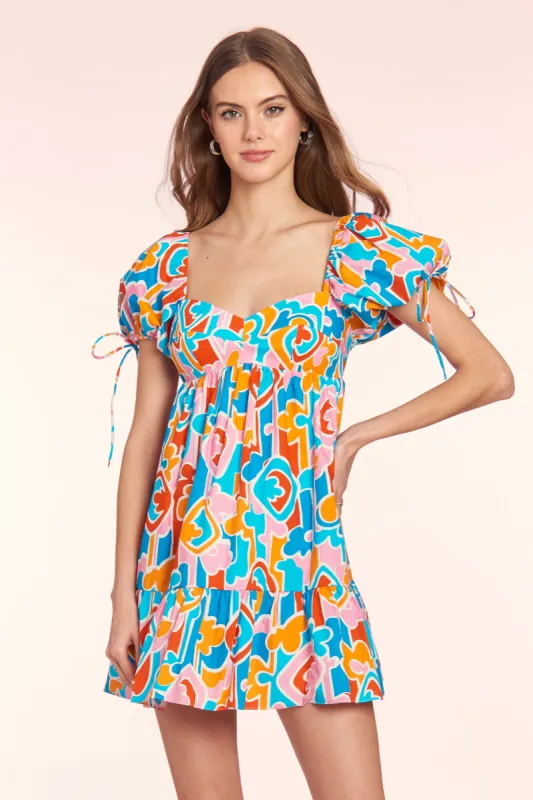 Sicily Dress in Miami Print sold by Amanda Uprichard