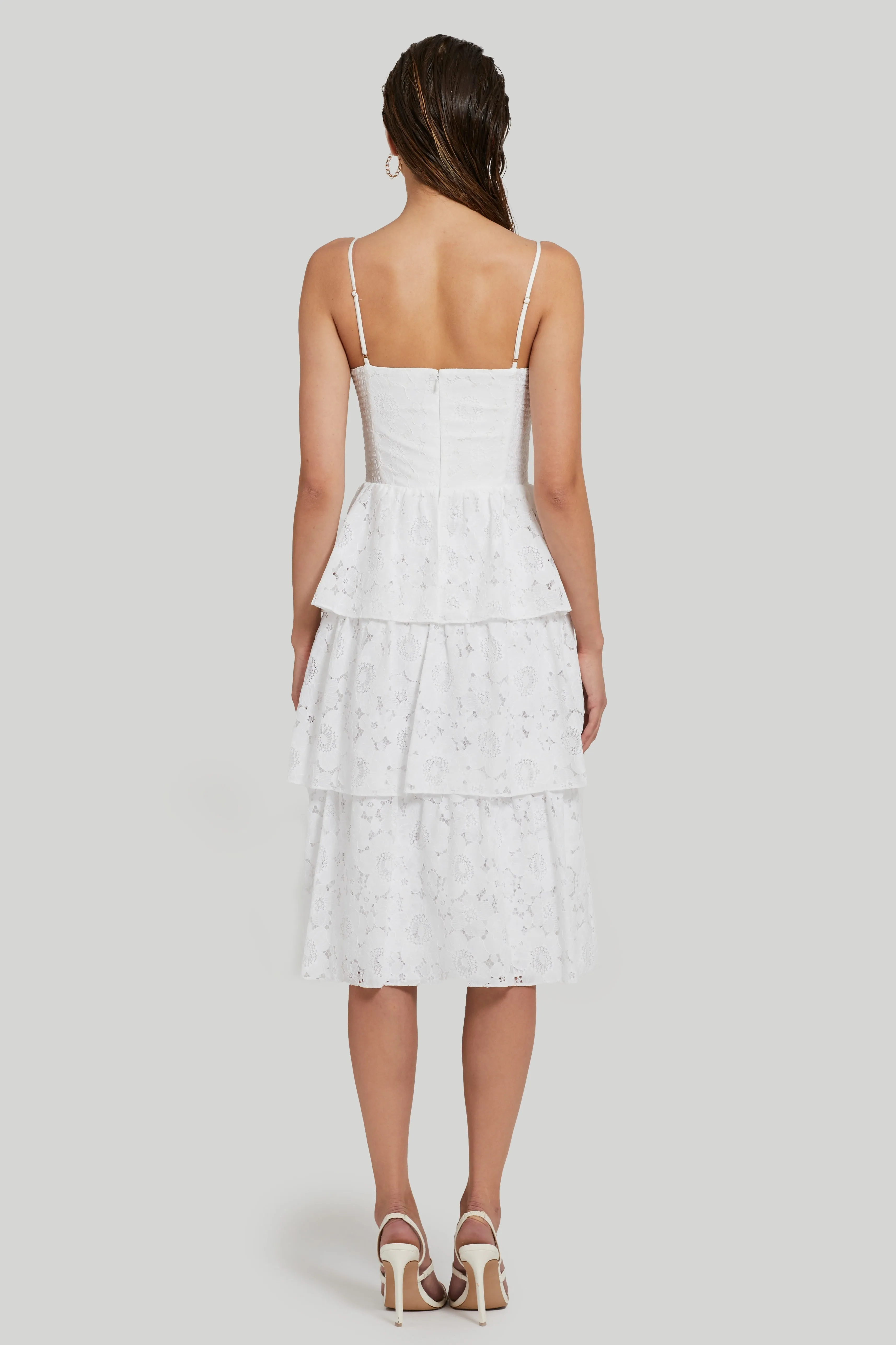 Rosalia Dress in Lace sold by Amanda Uprichard product image thumbnail 3