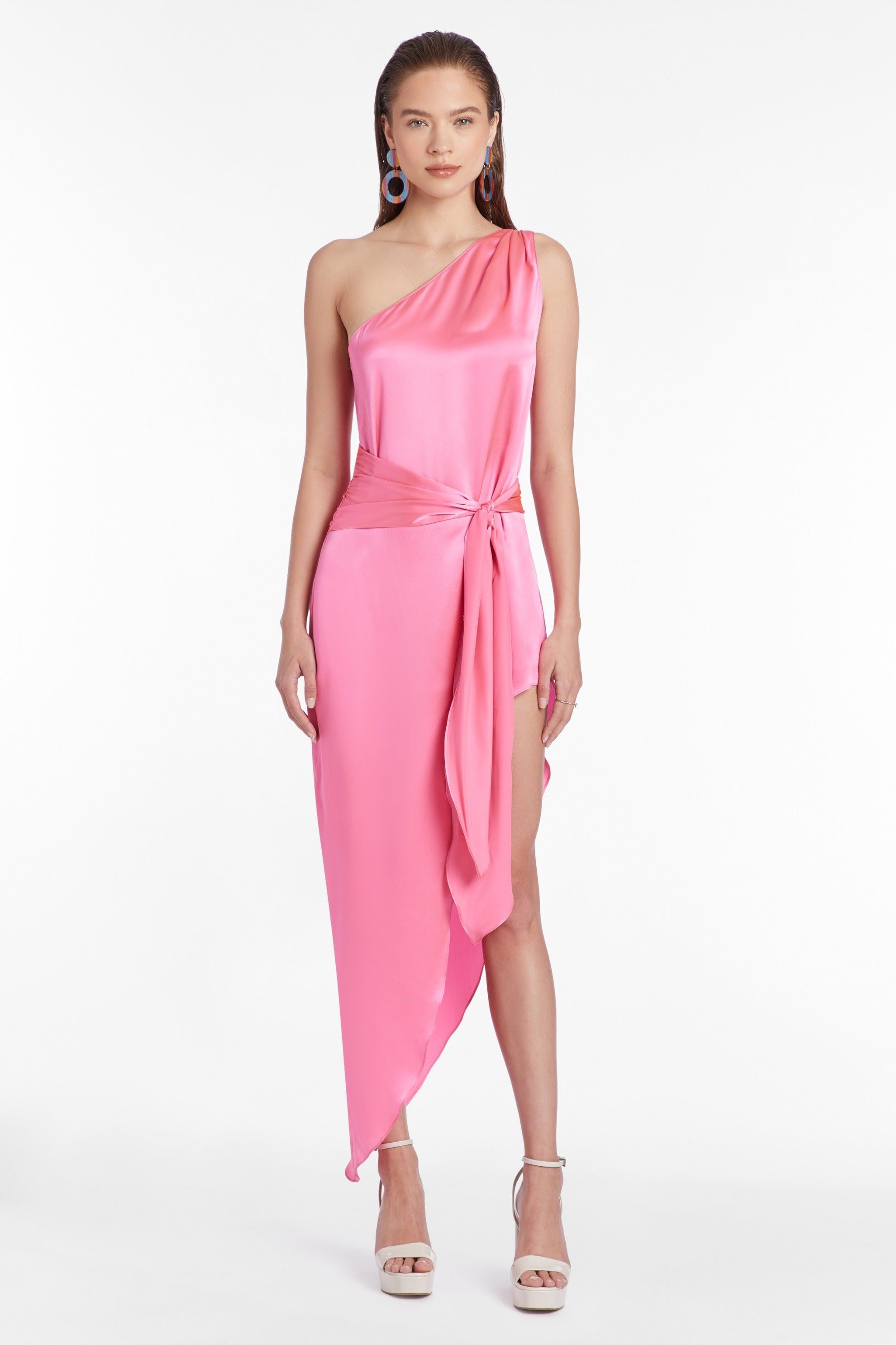 Palmira Silk Maxi Dress sold by Amanda Uprichard product image thumbnail 3