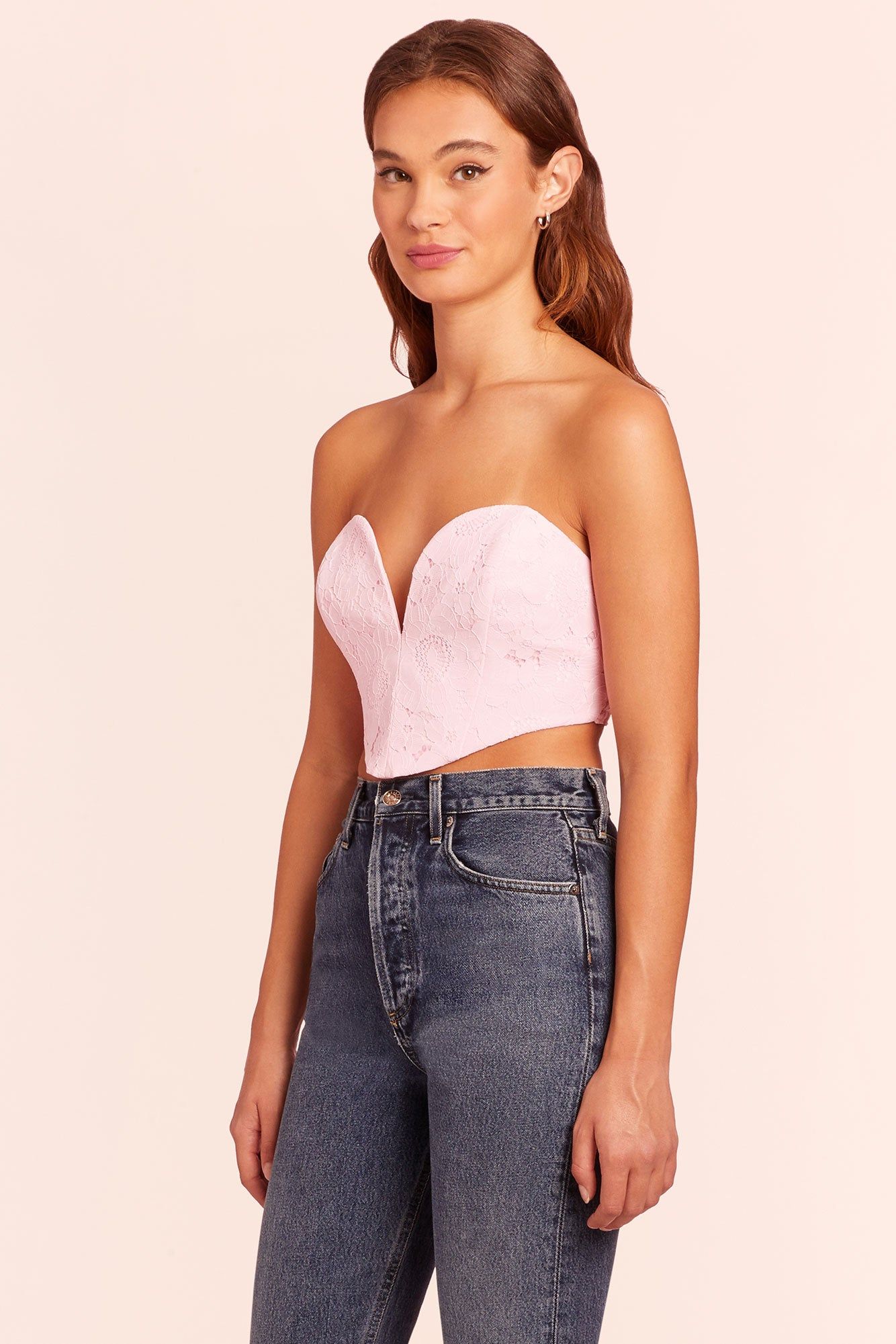 Cherri Top in Lace sold by Amanda Uprichard product image thumbnail 2