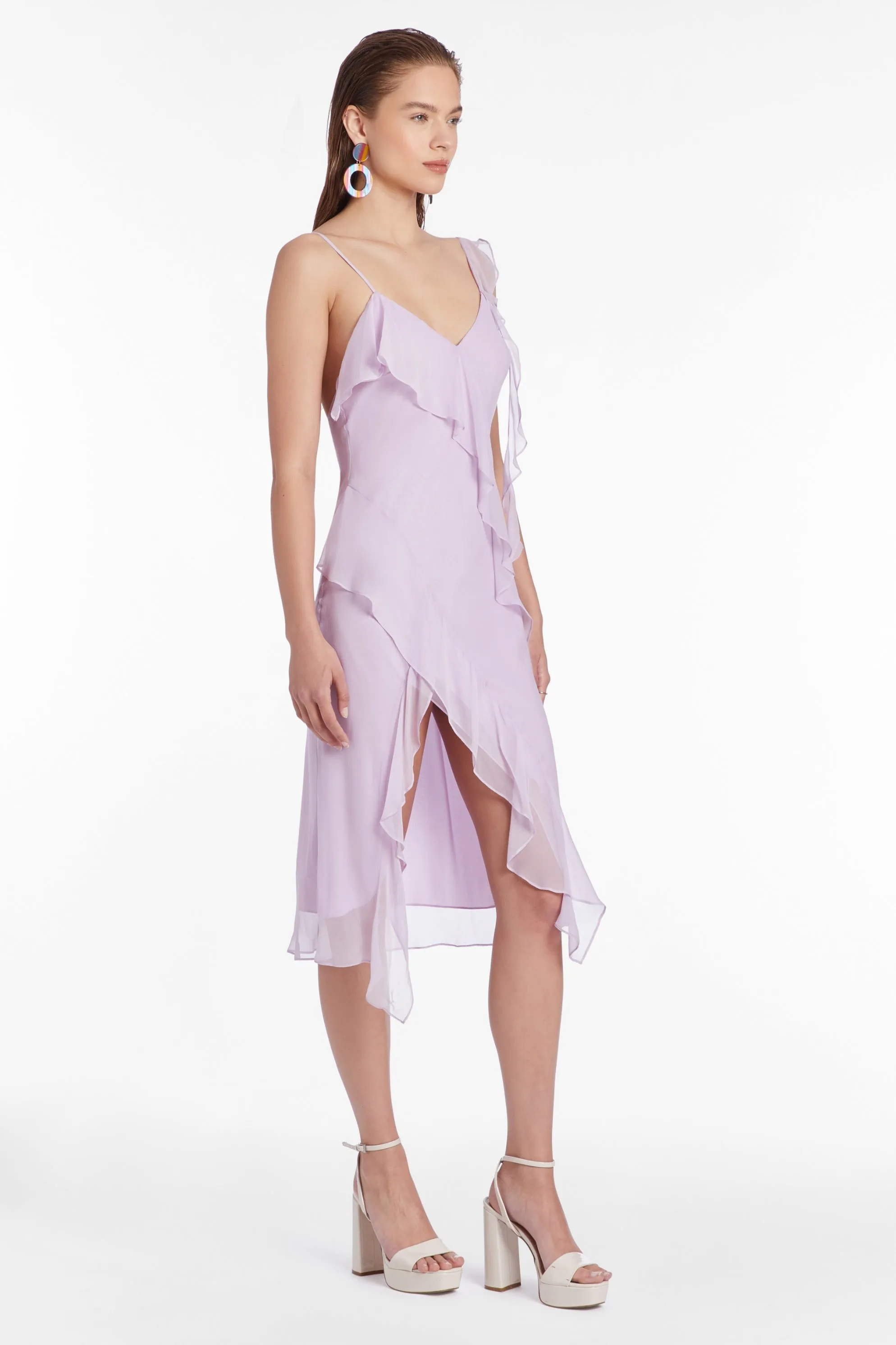 Casilda Dress in Silk Chiffon sold by Amanda Uprichard product image thumbnail 2