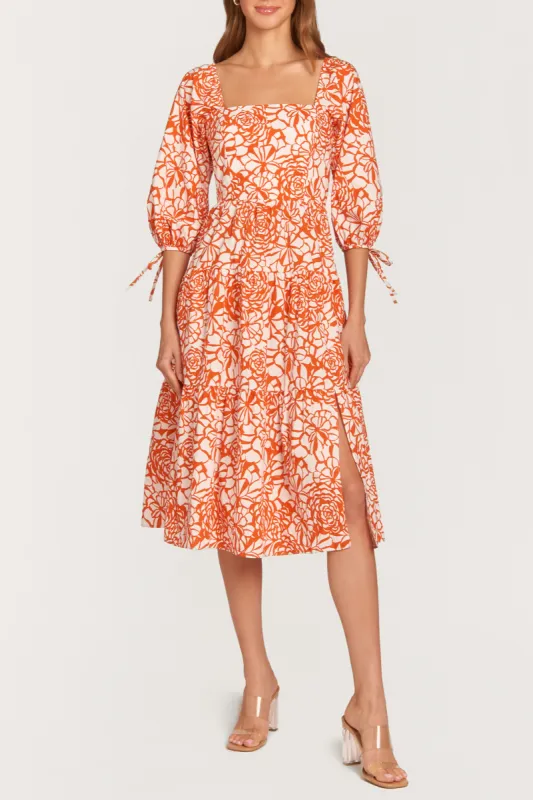 Francine Dress in Gardenia Print sold by Amanda Uprichard