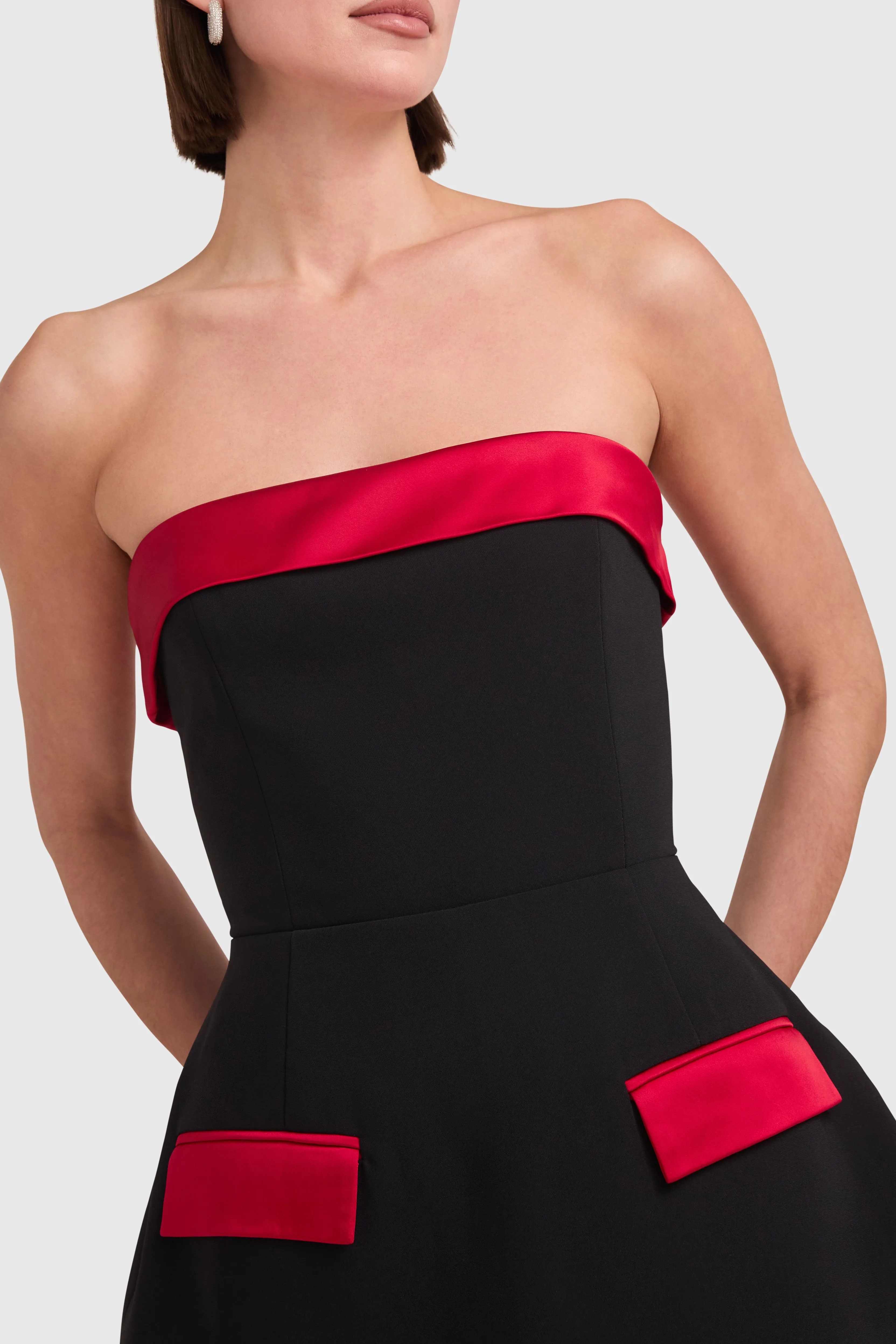 Lucienne Skort Romper sold by Amanda Uprichard product image thumbnail 3