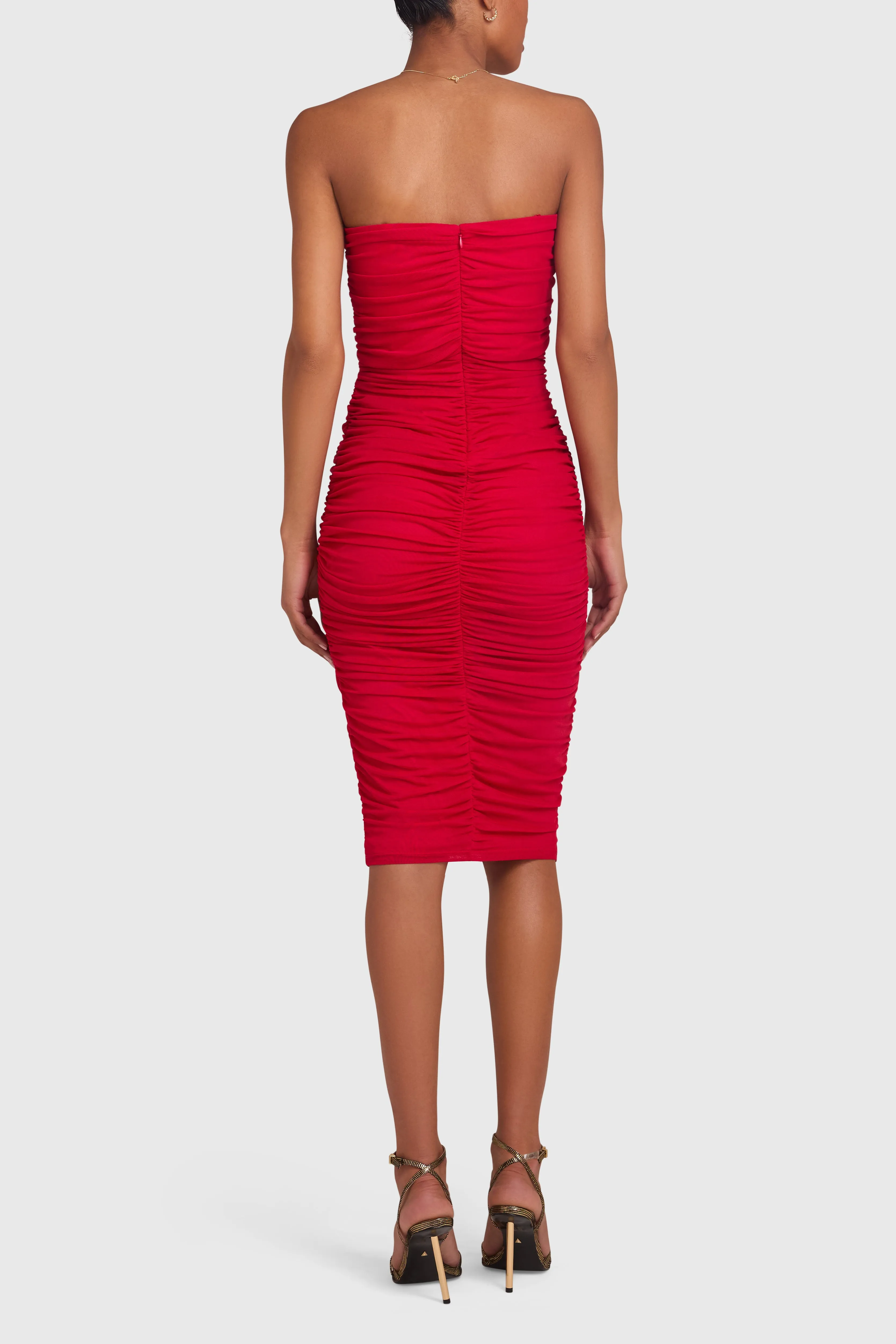 Lopez Rose Dress sold by Amanda Uprichard product image thumbnail 3